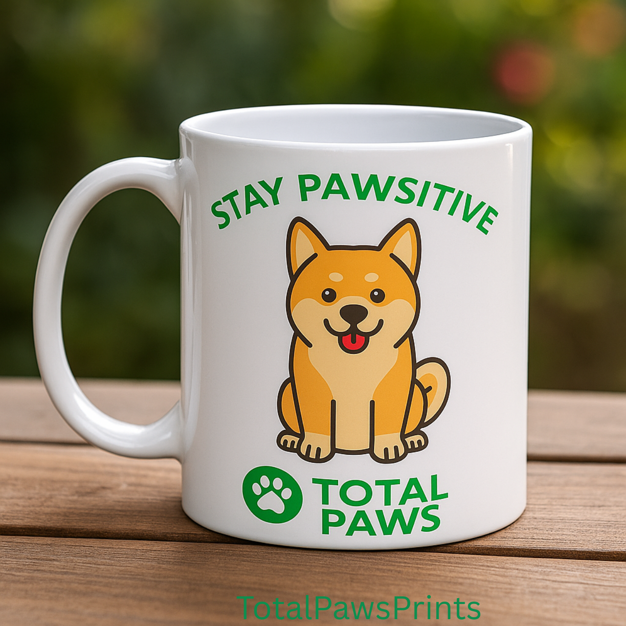 🐾Stay Pawsitive – Akita Edition Mug (11 oz / 15 oz) product thumbnail image 🐾Stay Pawsitive – Akita Edition Mug (11 oz / 15 oz) product thumbnail image