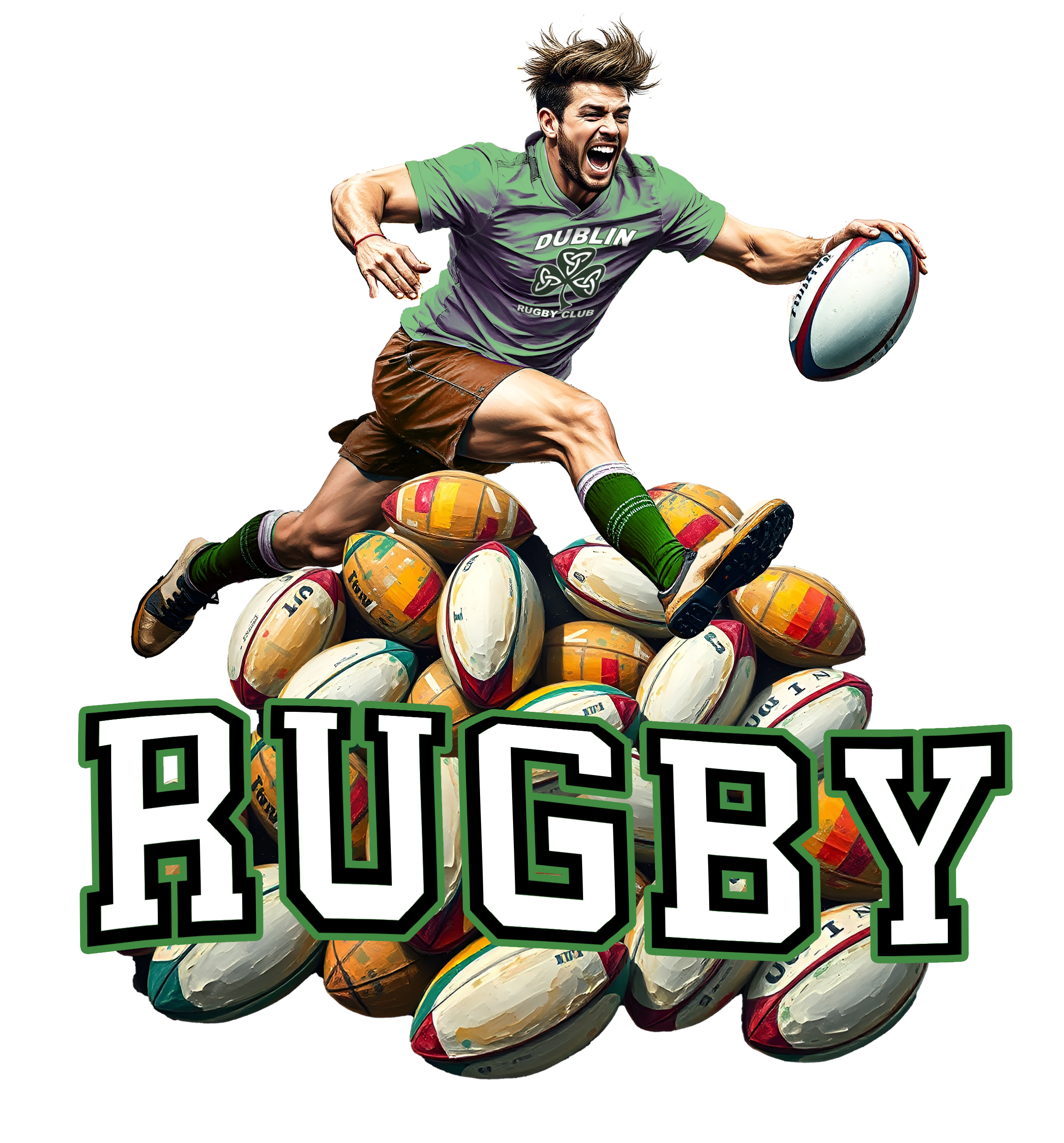 Rugby Graphic Tee, Fun Sports Shirt for Rugby Fans, Perfect Gift for Game Day, Casual Wear, Athletic Apparel, Unisex T-Shirt product thumbnail image Rugby Graphic Tee, Fun Sports Shirt for Rugby Fans, Perfect Gift for Game Day, Casual Wear, Athletic Apparel, Unisex T-Shirt product thumbnail image