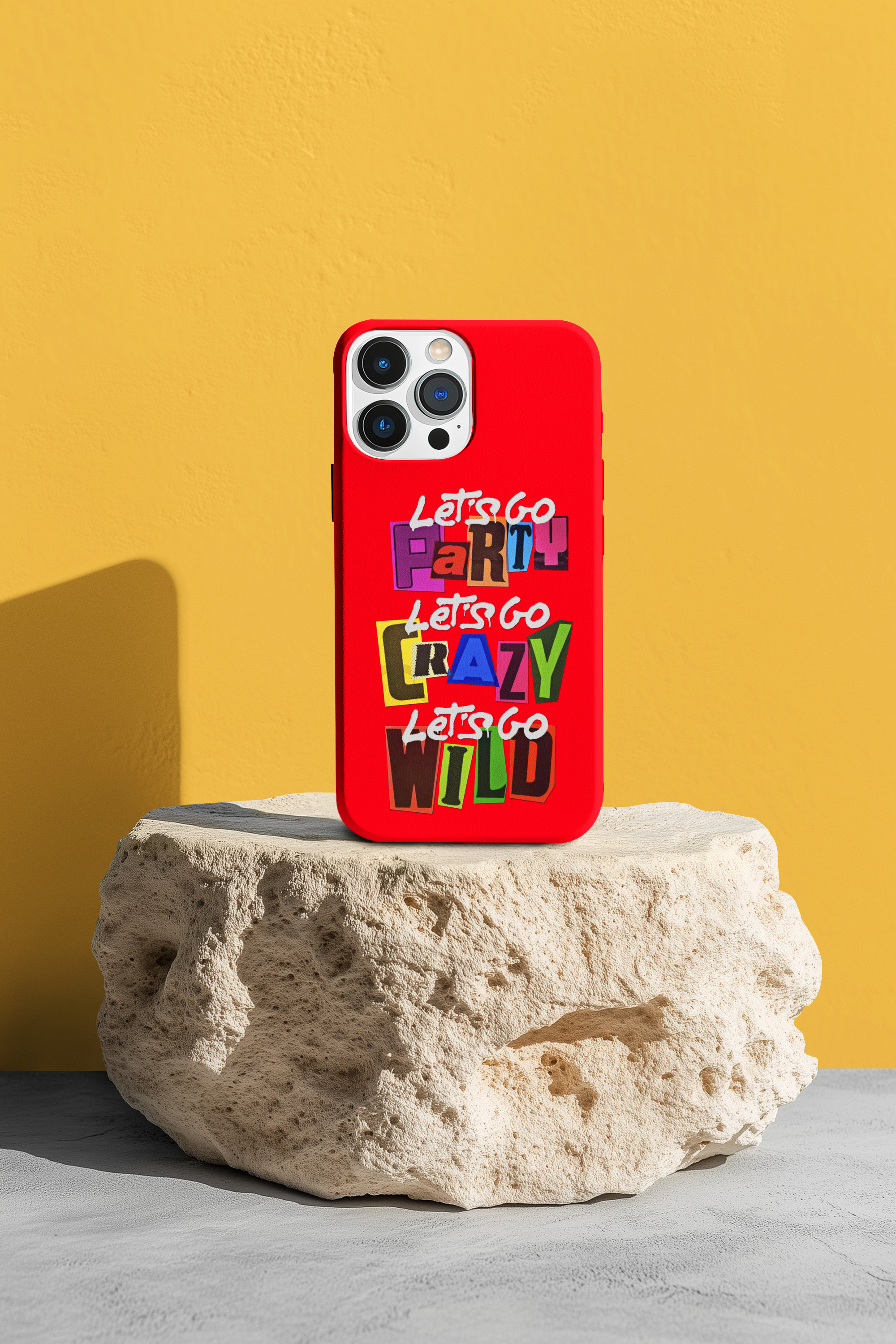 Party Vibe Phone Case, Tough Case for Party Lovers, Fun Phone Cover, Crazy Wild Protective Case, Gift for Birthdays, Celebrations product thumbnail image