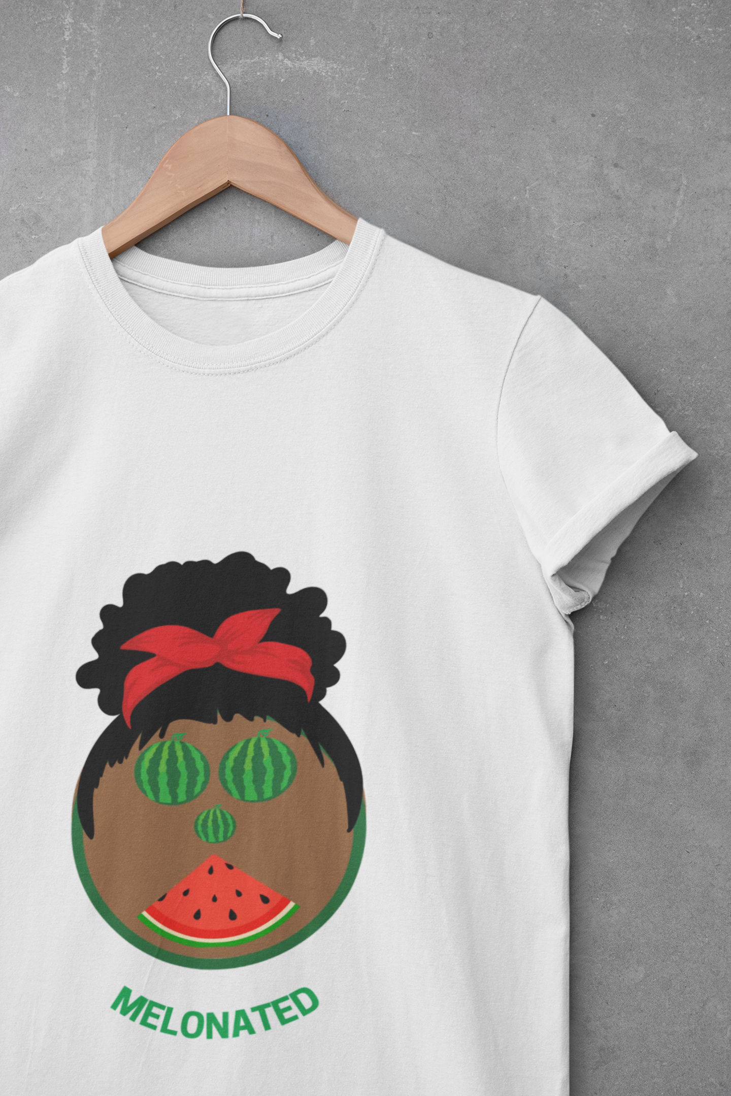 Melon Inspired Kids Tee - Fun Cotton Shirt for Summer, Kids T-Shirt, Unique Gift, Playtime Apparel, Watermelon Theme product thumbnail image