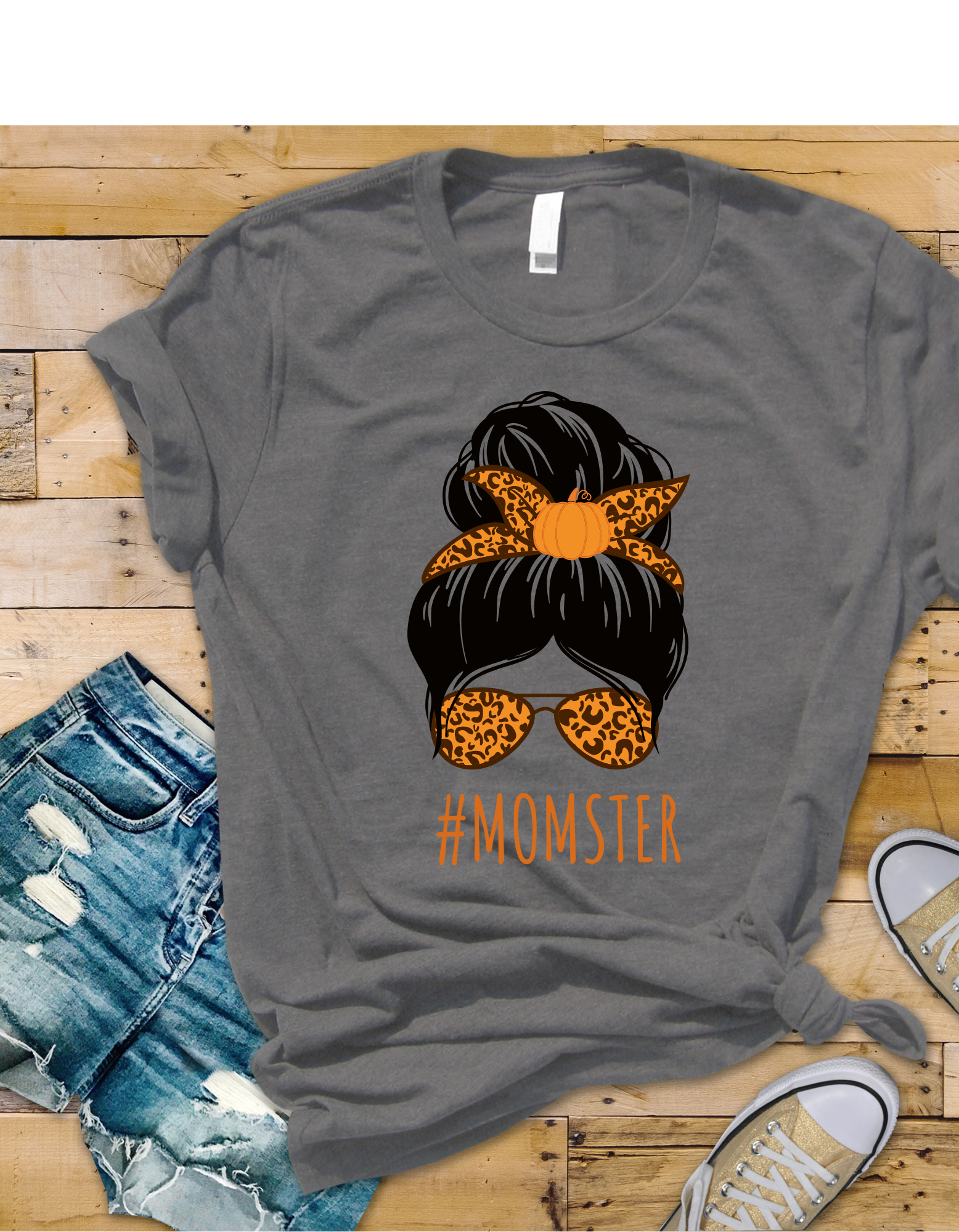 Cute Momster Women's Tee, Fun Gift for Mothers, Casual Tee, Perfect for Mother's Day, Birthday, Summer Wear, Trendy Graphic Shirt product thumbnail image Cute Momster Women's Tee, Fun Gift for Mothers, Casual Tee, Perfect for Mother's Day, Birthday, Summer Wear, Trendy Graphic Shirt product thumbnail image