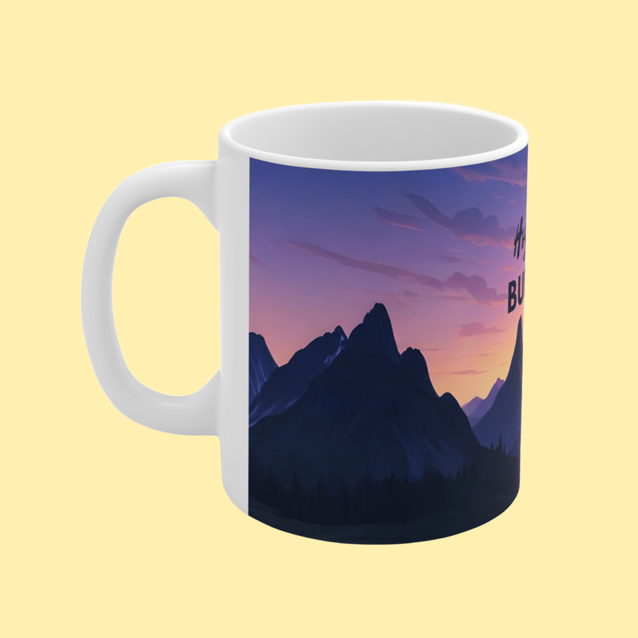Taza “Hoy es un buen día” – Amanecer en las montañas, ideal para empezar con energía (11oz/15oz) product thumbnail image Taza “Hoy es un buen día” – Amanecer en las montañas, ideal para empezar con energía (11oz/15oz) product thumbnail image