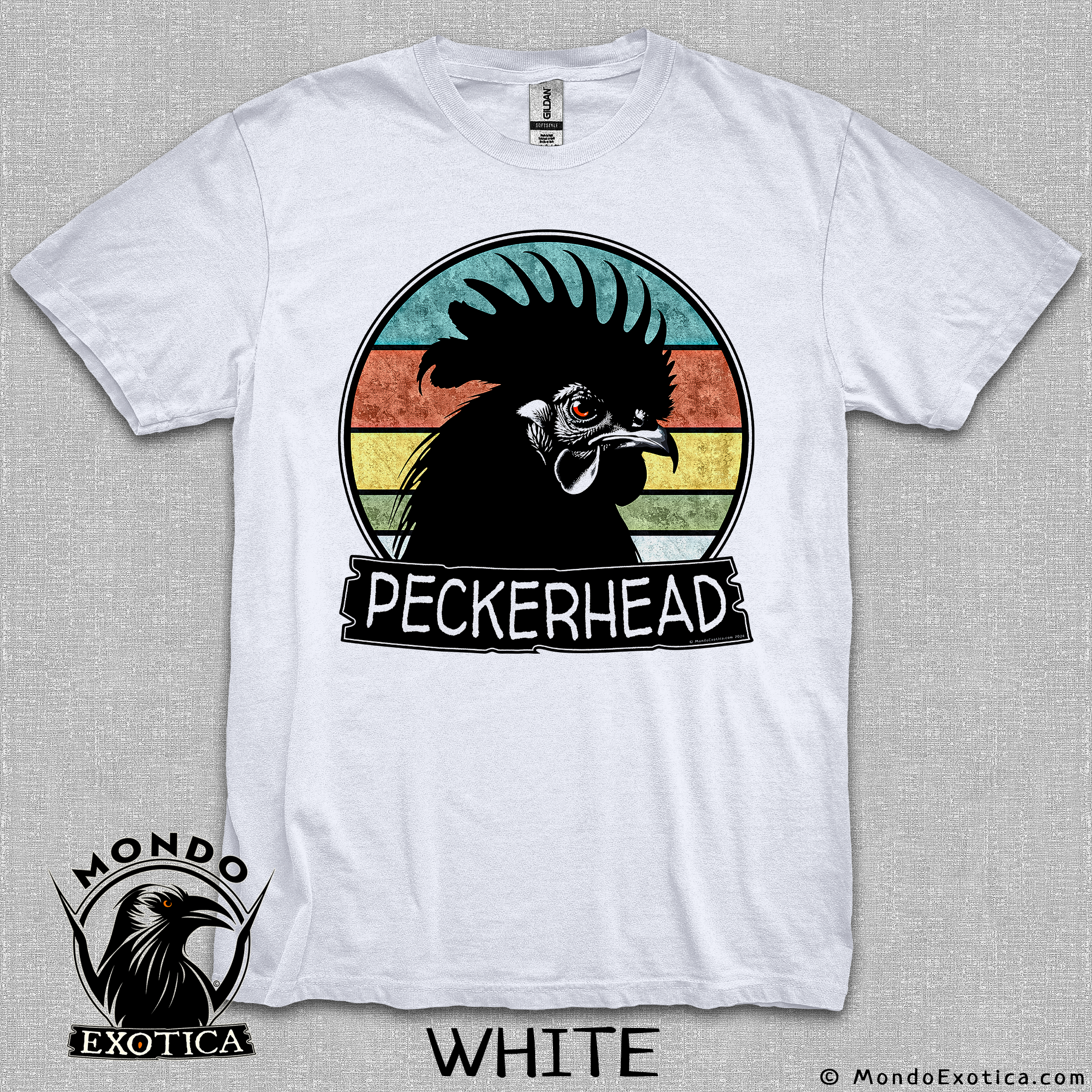 Peckerhead Rooster tshirt | Retro Rooster TShirt | Peckerhead Rooster T Shirt | Vintage Style Rooster T-Shirt, Pop Art product thumbnail image Peckerhead Rooster tshirt | Retro Rooster TShirt | Peckerhead Rooster T Shirt | Vintage Style Rooster T-Shirt, Pop Art product thumbnail image