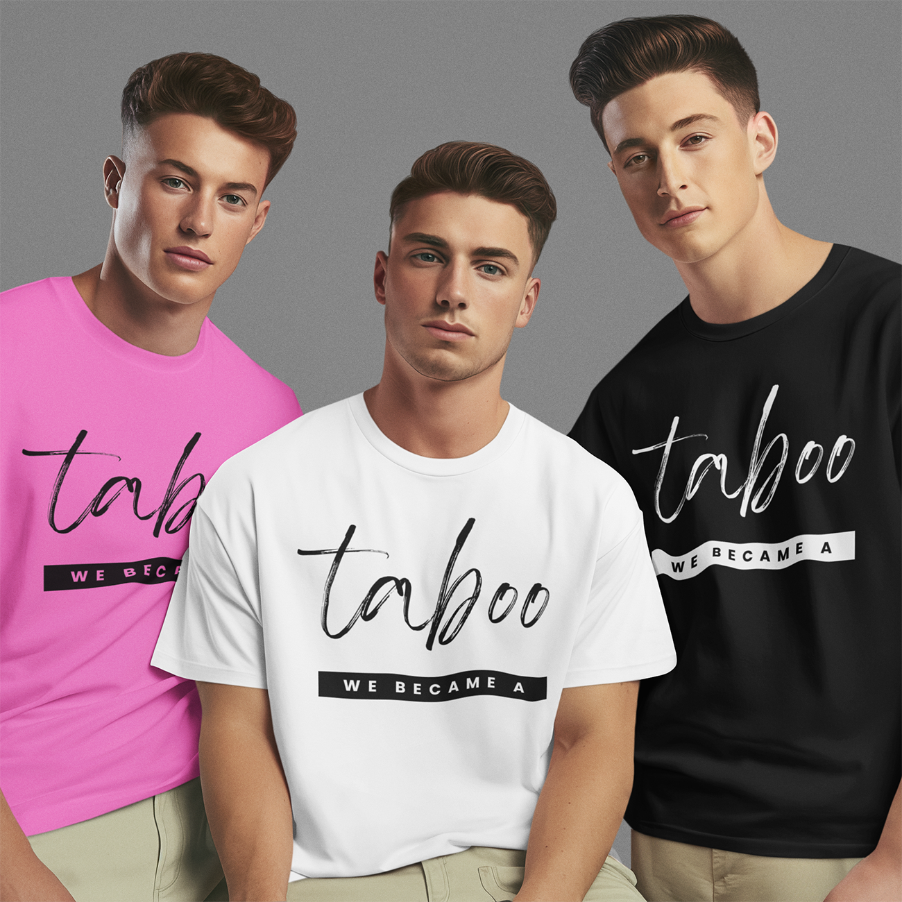 Taboo - Rebelle Unisex Heavy Cotton Tee product thumbnail image Taboo - Rebelle Unisex Heavy Cotton Tee product thumbnail image