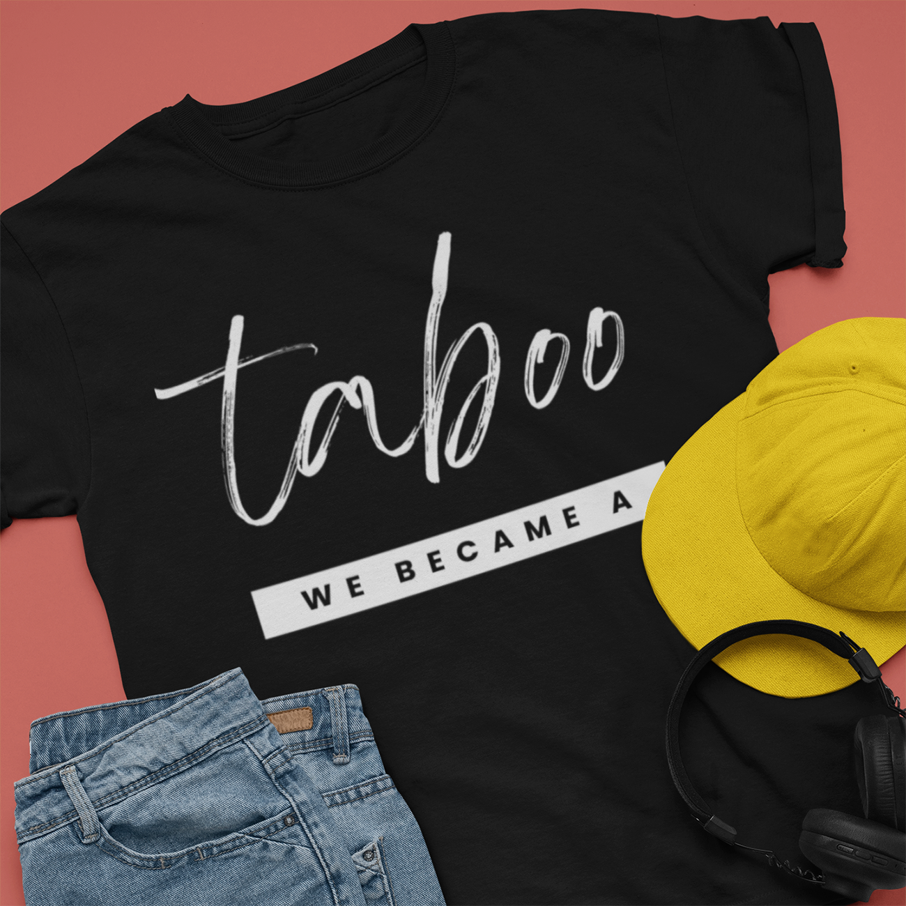 Taboo - Rebelle Unisex Heavy Cotton Tee product thumbnail image Taboo - Rebelle Unisex Heavy Cotton Tee product thumbnail image