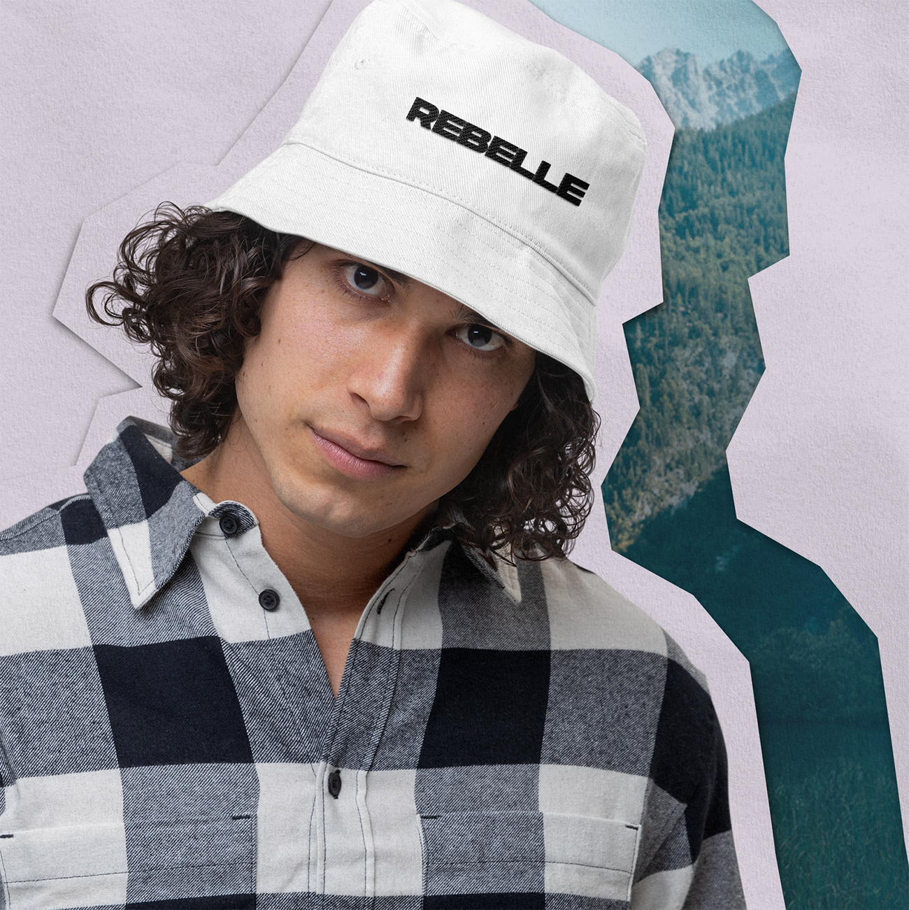 Rebelle Bucket Hat (Embroidery) product thumbnail image Rebelle Bucket Hat (Embroidery) product thumbnail image