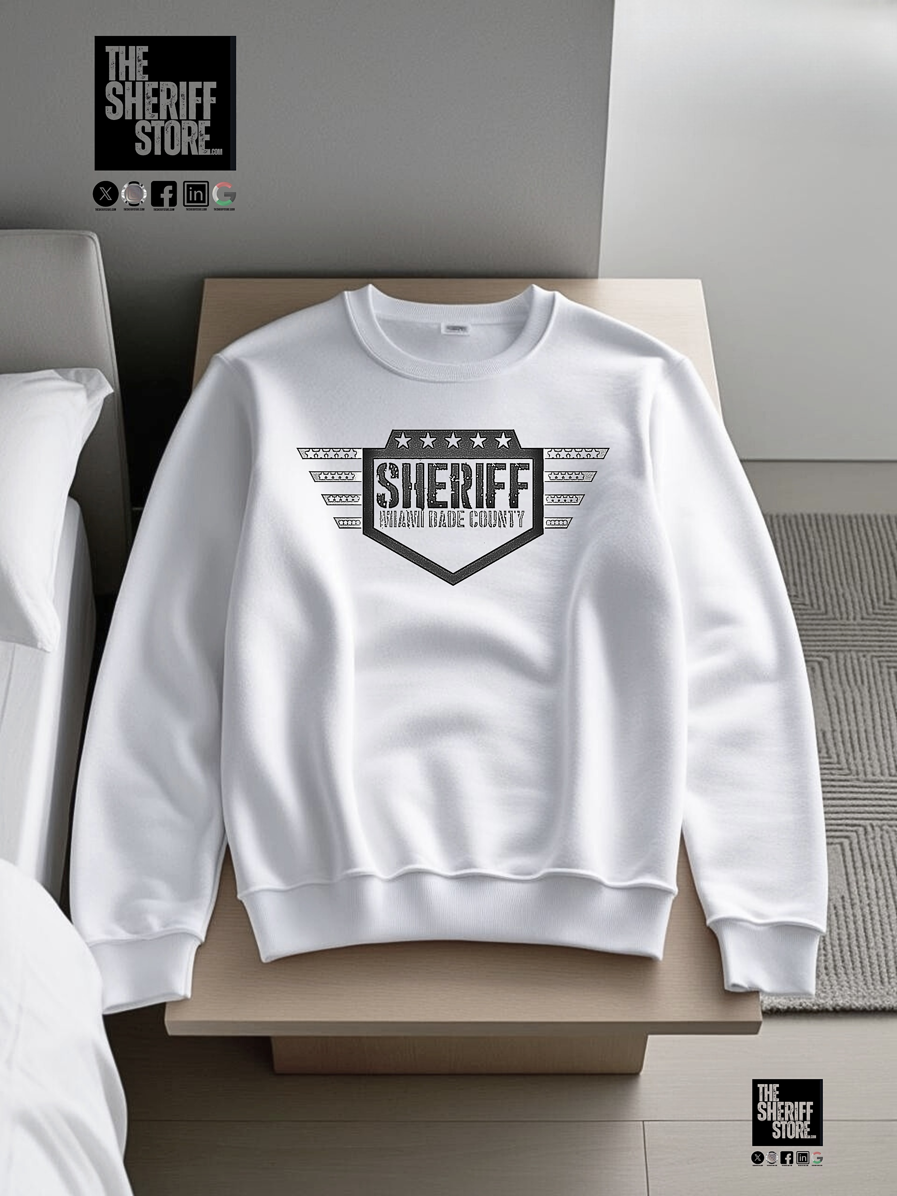 THE SHERIFF STORE CLASSIC SWEATSHIRT product thumbnail image THE SHERIFF STORE CLASSIC SWEATSHIRT product thumbnail image