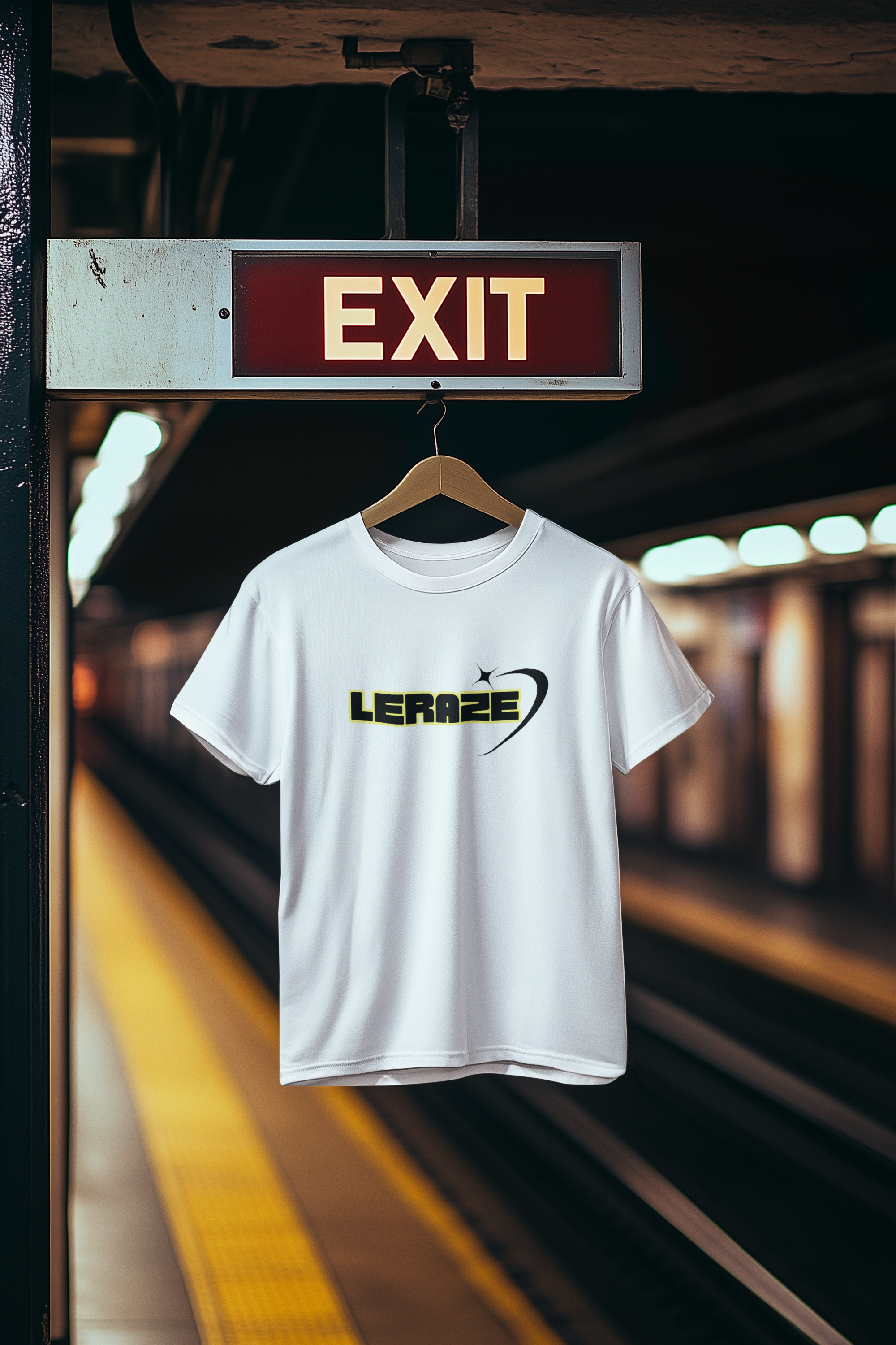 Graphic Tee: Leraze Unisex Casual Wear for Him/Her