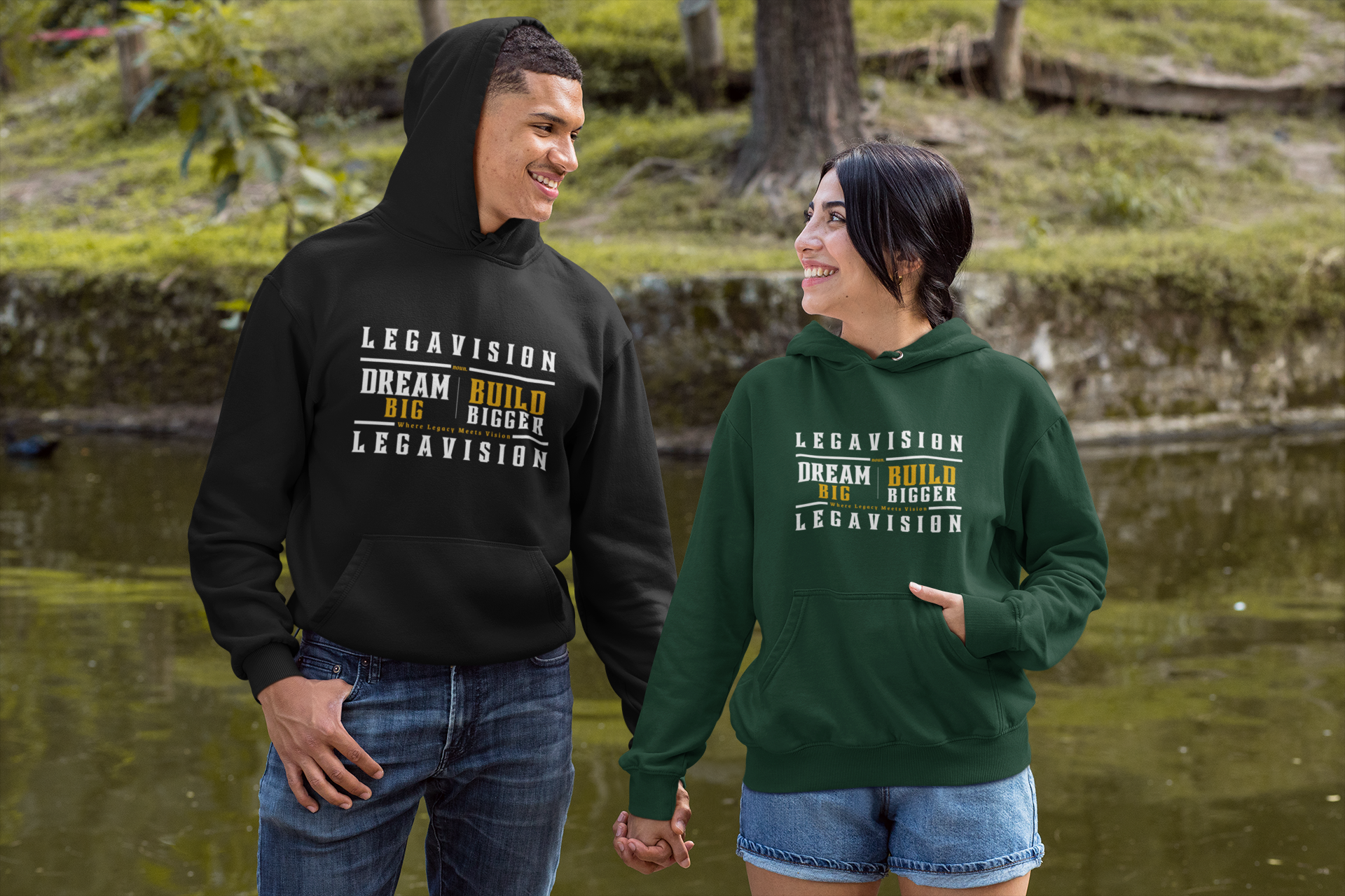 LEGAVISION Unisex College Style Hoodie product thumbnail image LEGAVISION Unisex College Style Hoodie product thumbnail image