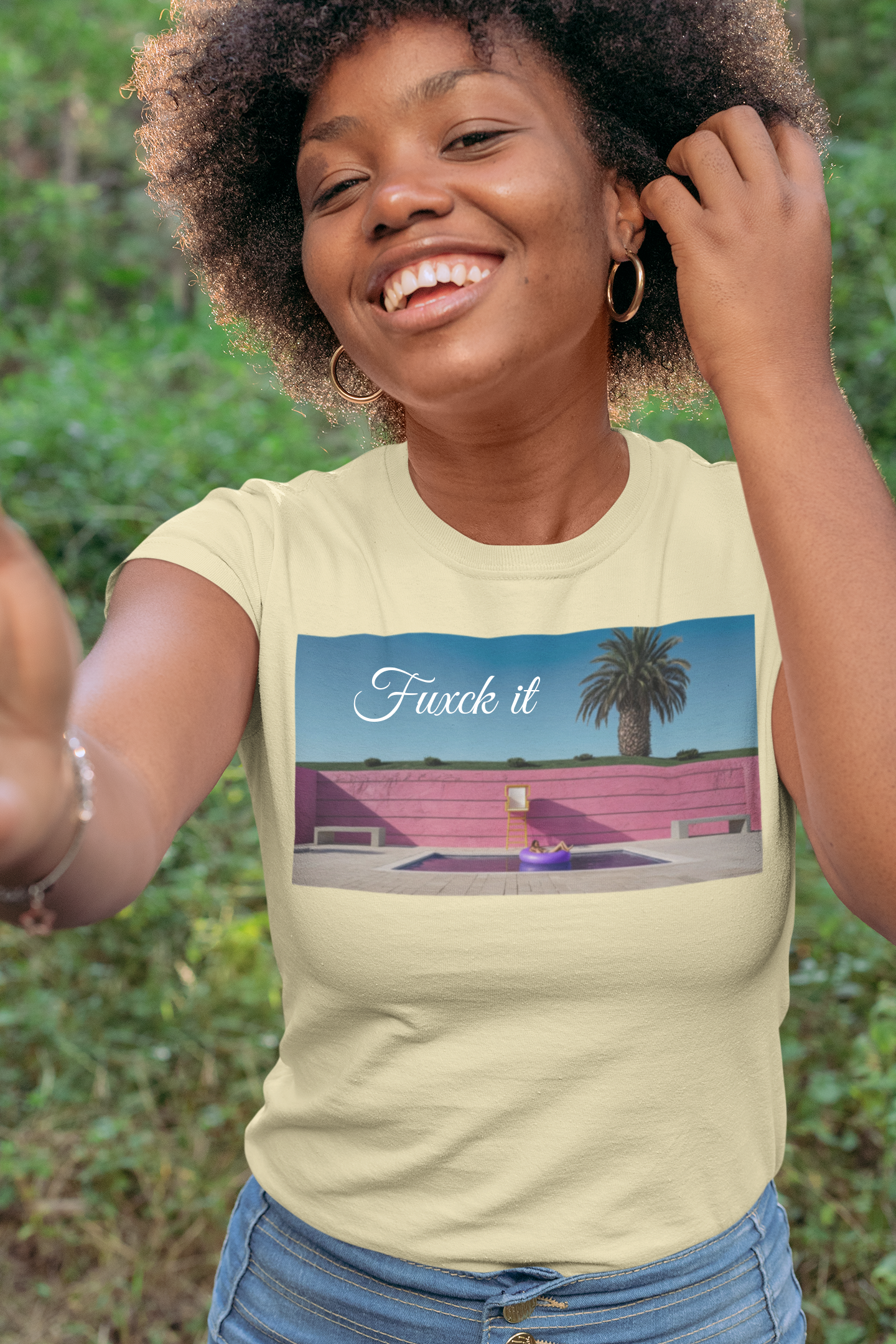 Vibrant Graphic Unisex Cotton Crew Tee, Casual Fashion Tee, Summer Vibe Shirt, Everyday Wear, Gift for Her/Him product thumbnail image