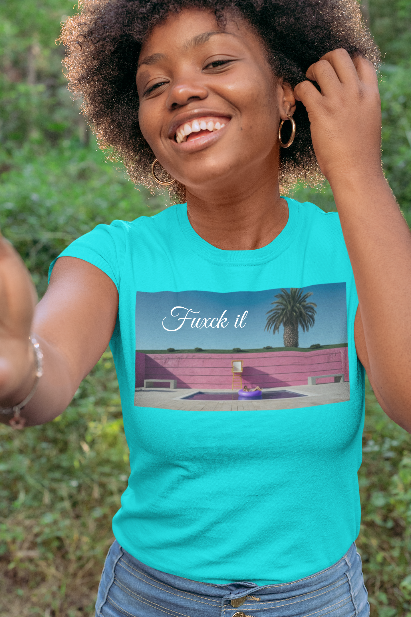Vibrant Graphic Unisex Cotton Crew Tee, Casual Fashion Tee, Summer Vibe Shirt, Everyday Wear, Gift for Her/Him product thumbnail image