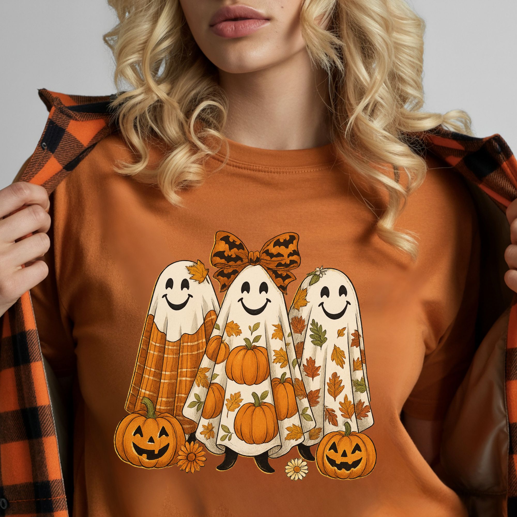 Happy Autumn Ghosts Tee product thumbnail image