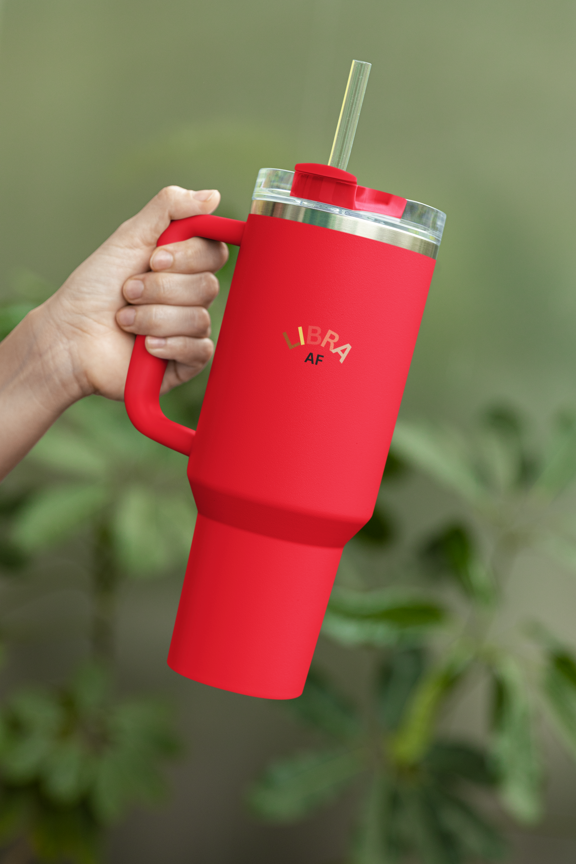 Libra AF Insulated Travel Mug, 40oz - Perfect for Astrology Lovers, Motivational Gift, Coffee and Tea Mug, Zodiac Sign Merchandise, product thumbnail image Libra AF Insulated Travel Mug, 40oz - Perfect for Astrology Lovers, Motivational Gift, Coffee and Tea Mug, Zodiac Sign Merchandise, product thumbnail image