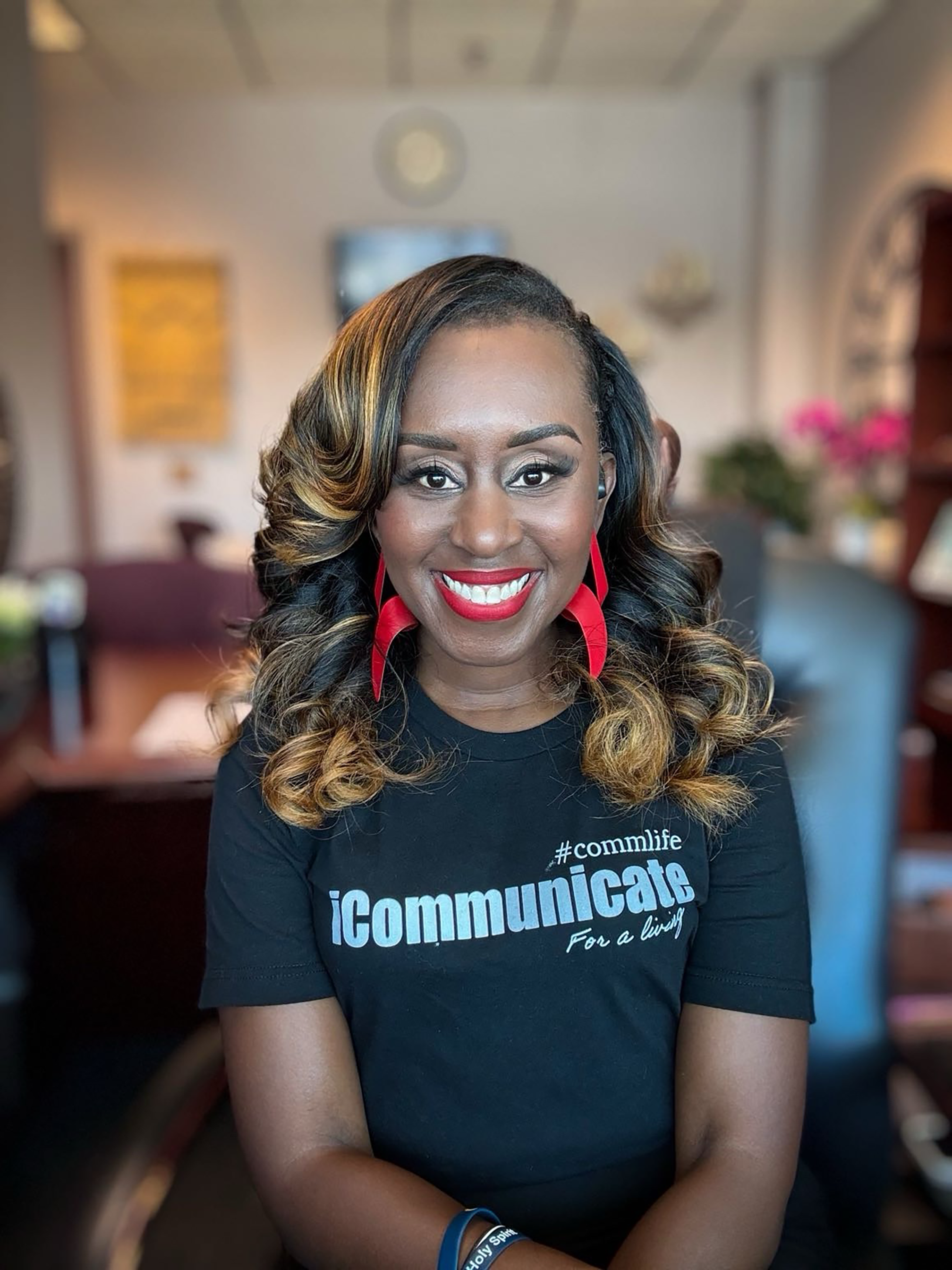 "I Communicate" Tshirt | Communications Pro Gear | 100% Cotton product thumbnail image "I Communicate" Tshirt | Communications Pro Gear | 100% Cotton product thumbnail image