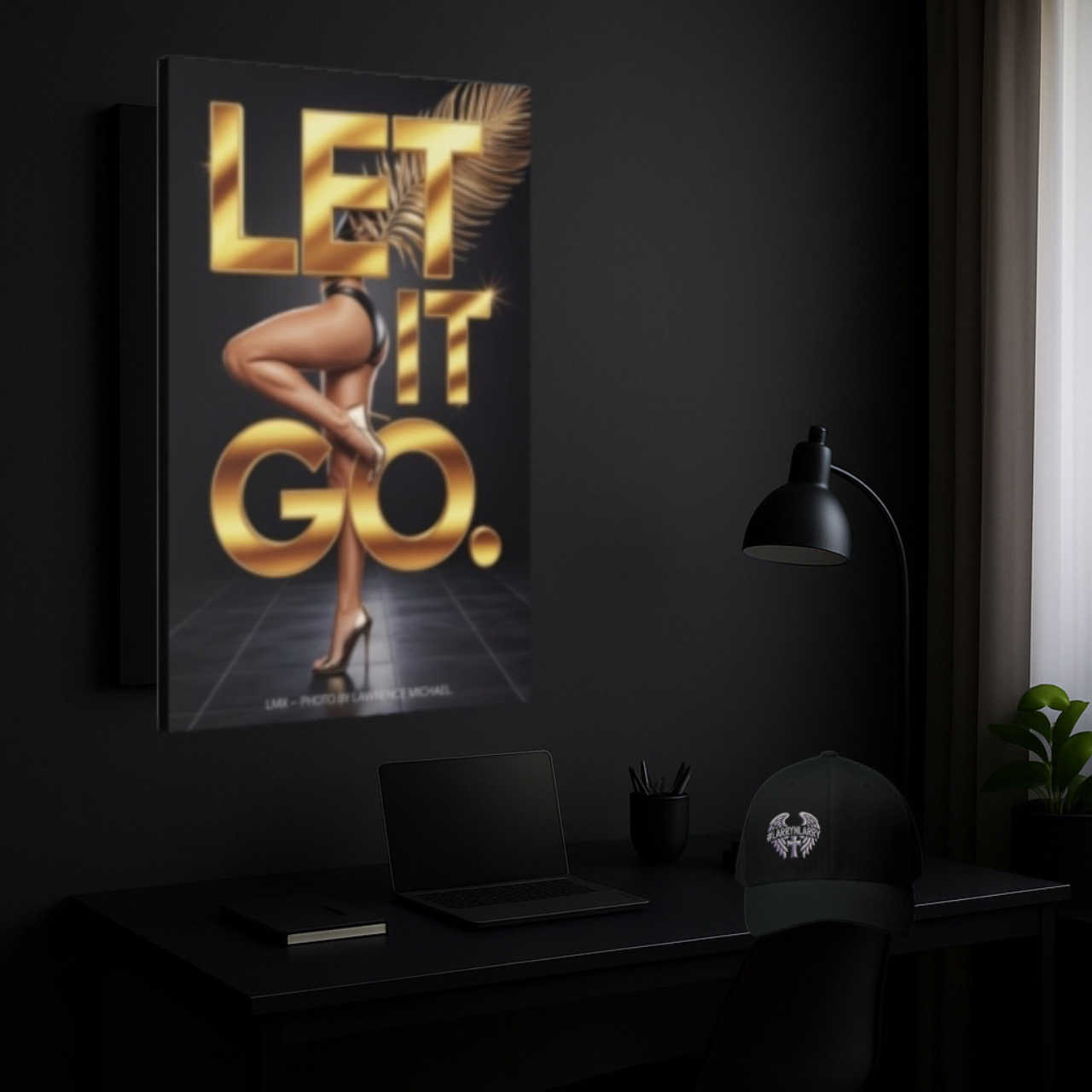LET IT GO.” Luxury Wall Canvas – LMX Studio Edition product thumbnail image LET IT GO.” Luxury Wall Canvas – LMX Studio Edition product thumbnail image