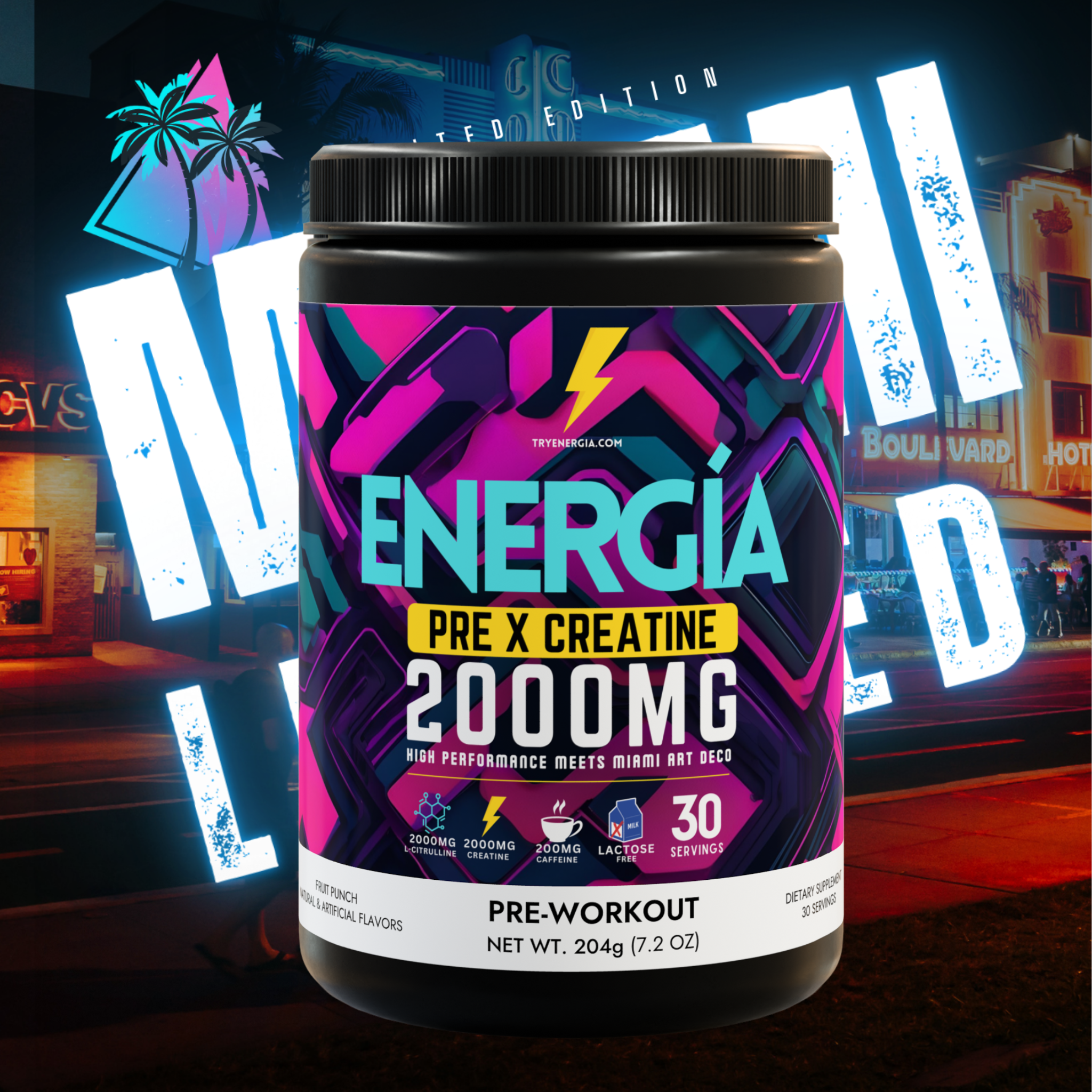 Pre + Creatine: Fruit Punch product thumbnail image Pre + Creatine: Fruit Punch product thumbnail image