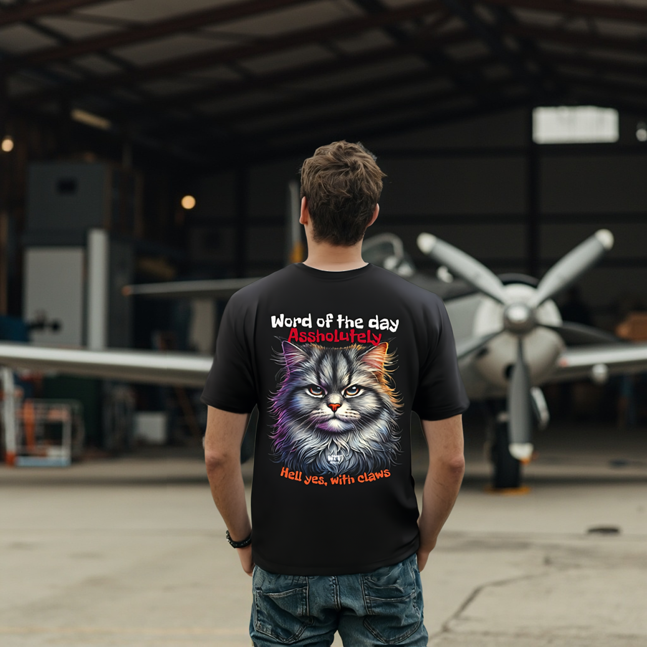 Assholutely Hell Yes Sarcasm Tee