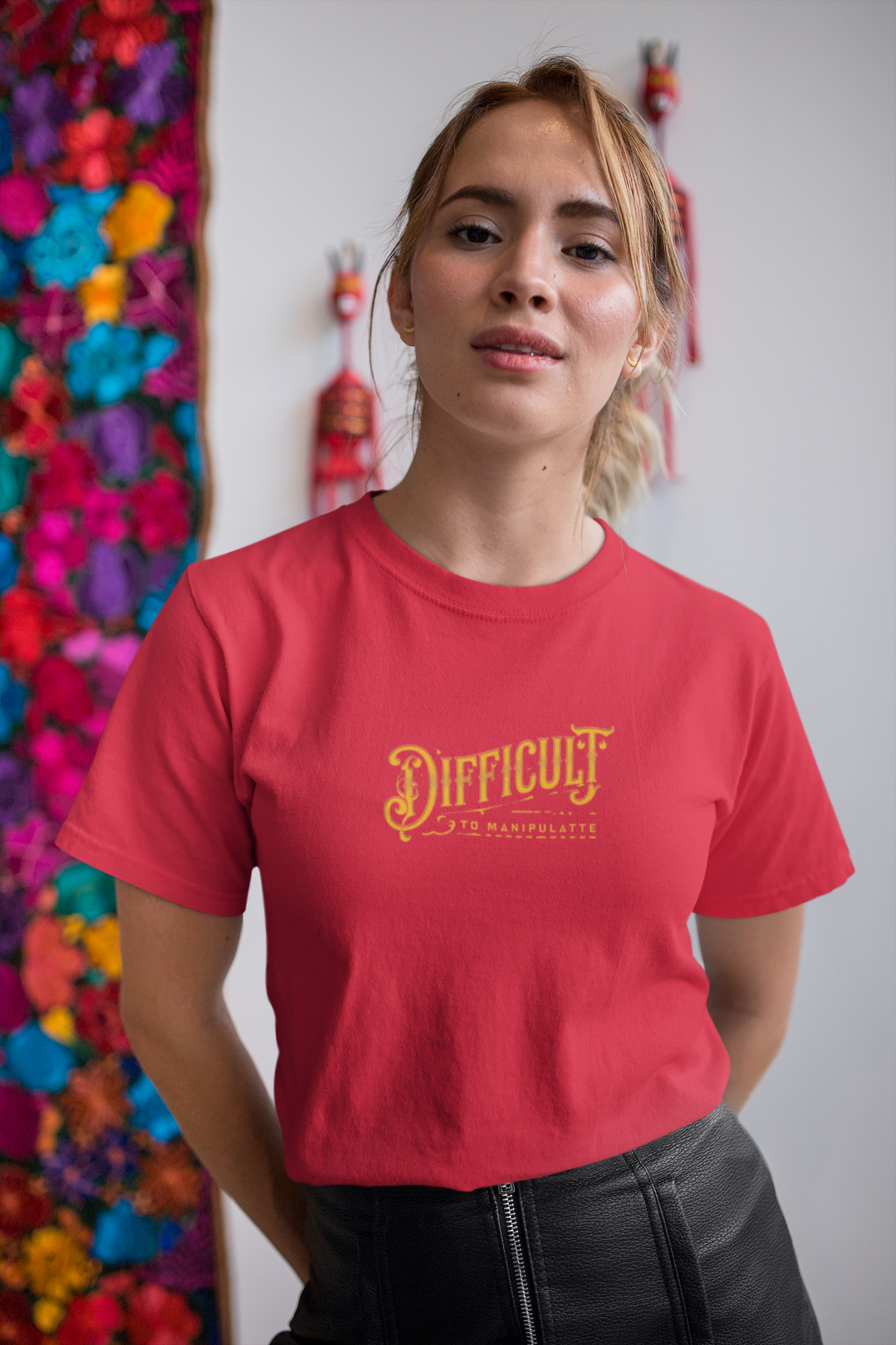 Difficult Unisex Cotton Tee, Funny Graphic Tee, Casual Gift, Everyday product thumbnail image