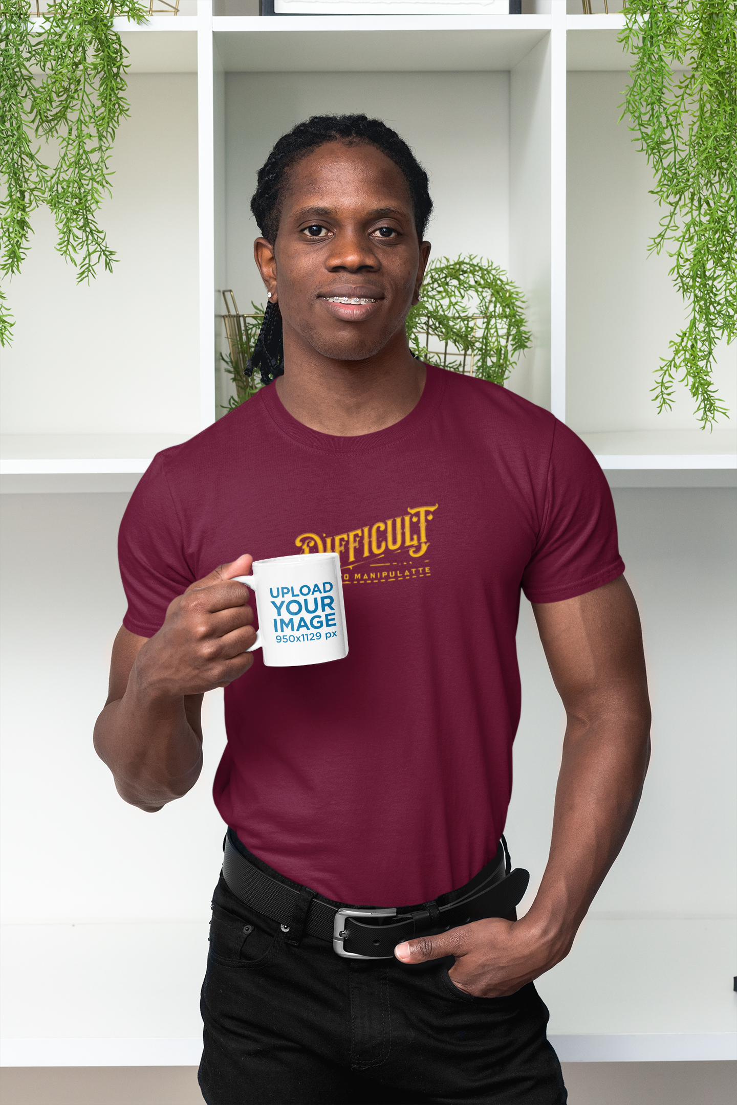 Difficult Unisex Cotton Tee, Funny Graphic Tee, Casual Gift, Everyday product thumbnail image