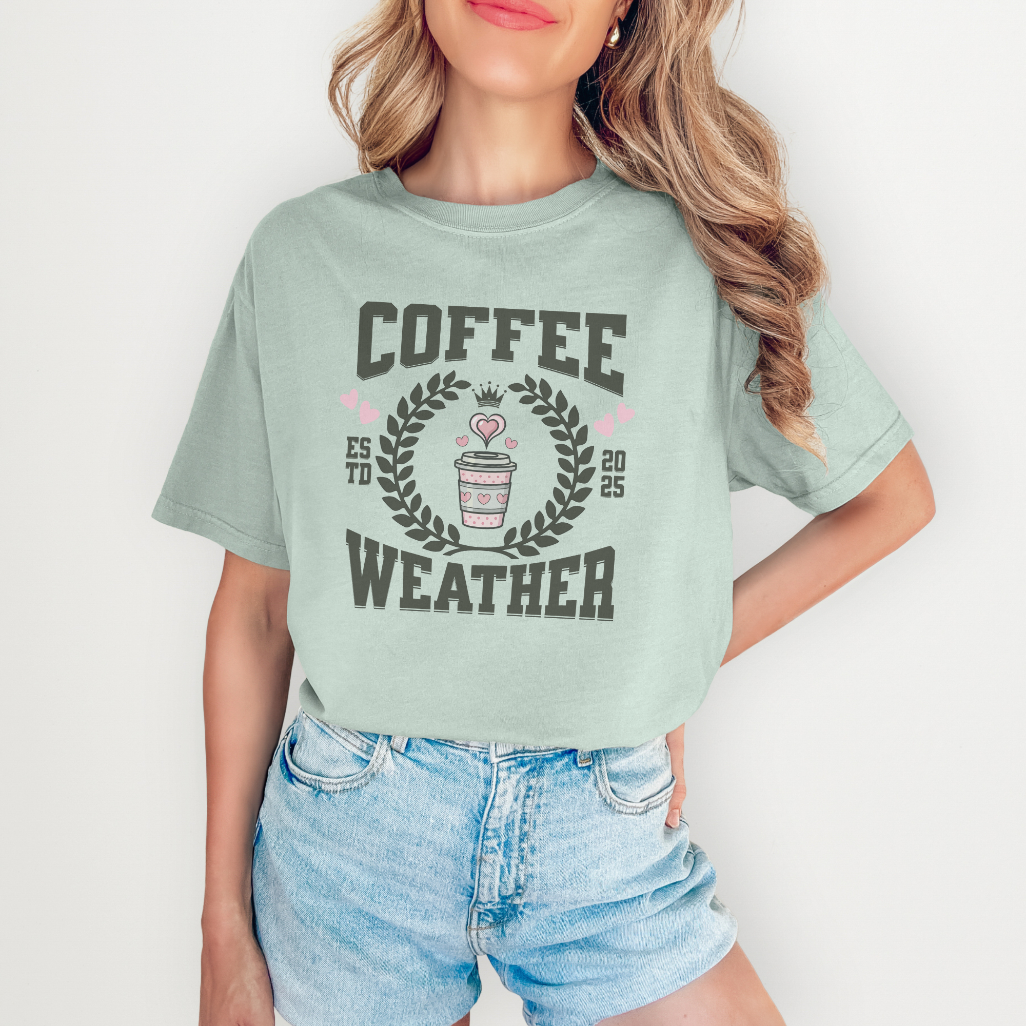 Coffee Weather T-Shirt, Unisex Garment-Dyed Tee, Coffee Lover Gift, Fall Apparel, Cozy Casual Wear, Autumn Fashion Statement Coffee Weather T-Shirt, Unisex Garment-Dyed Tee, Coffee Lover Gift, Fall Apparel, Cozy Casual Wear, Autumn Fashion Statement