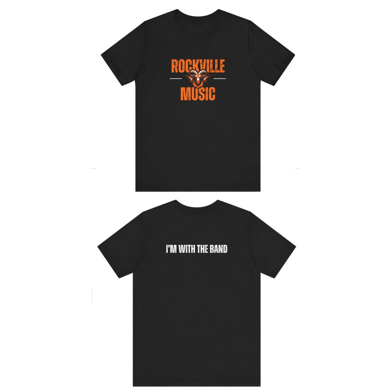 Rockville Music Hero - Band (I'm With The Band - back print) product thumbnail image