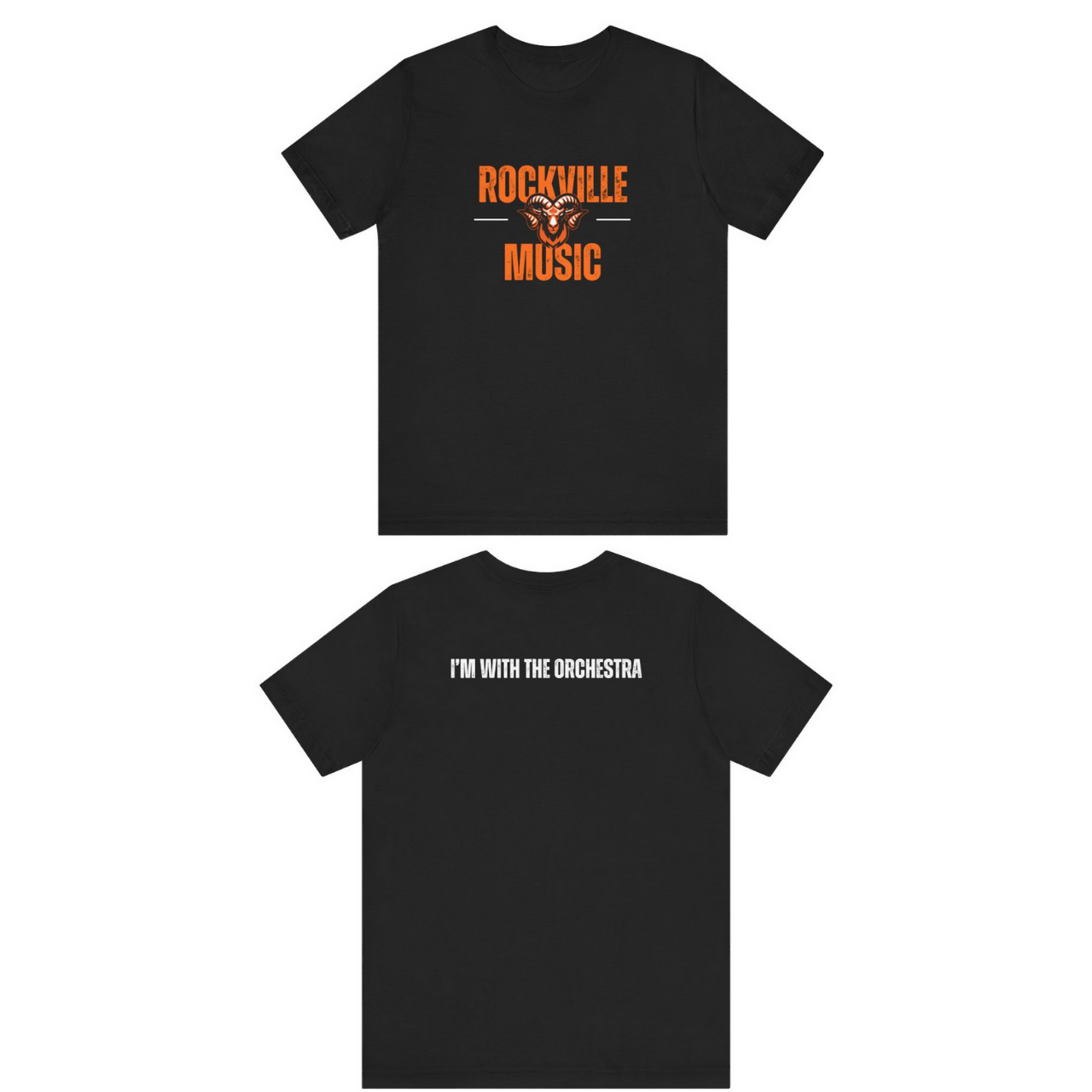 Rockville Music Hero - Orchestra (I'm With The Orchestra - back print) product thumbnail image Rockville Music Hero - Orchestra (I'm With The Orchestra - back print) product thumbnail image