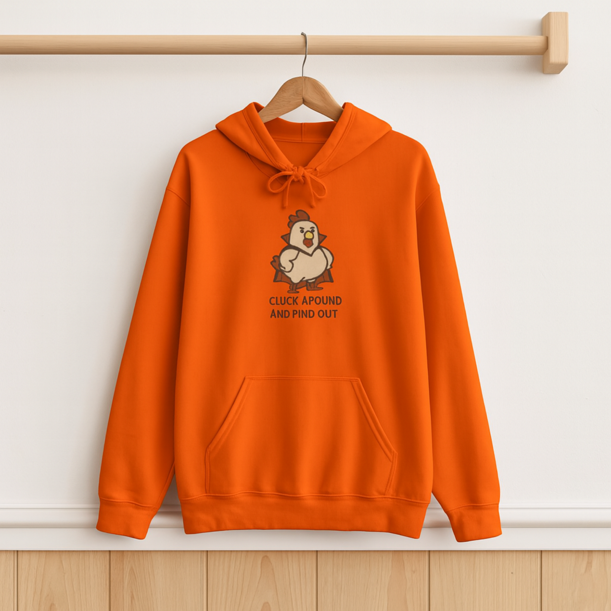 Cluck Around and Find Out Chicken Hoodie Funny Halloween Unisex Hoodie Farm Animal Graphic Sweatshirt Cozy Fall Hoodie Gift product thumbnail image Cluck Around and Find Out Chicken Hoodie Funny Halloween Unisex Hoodie Farm Animal Graphic Sweatshirt Cozy Fall Hoodie Gift product thumbnail image