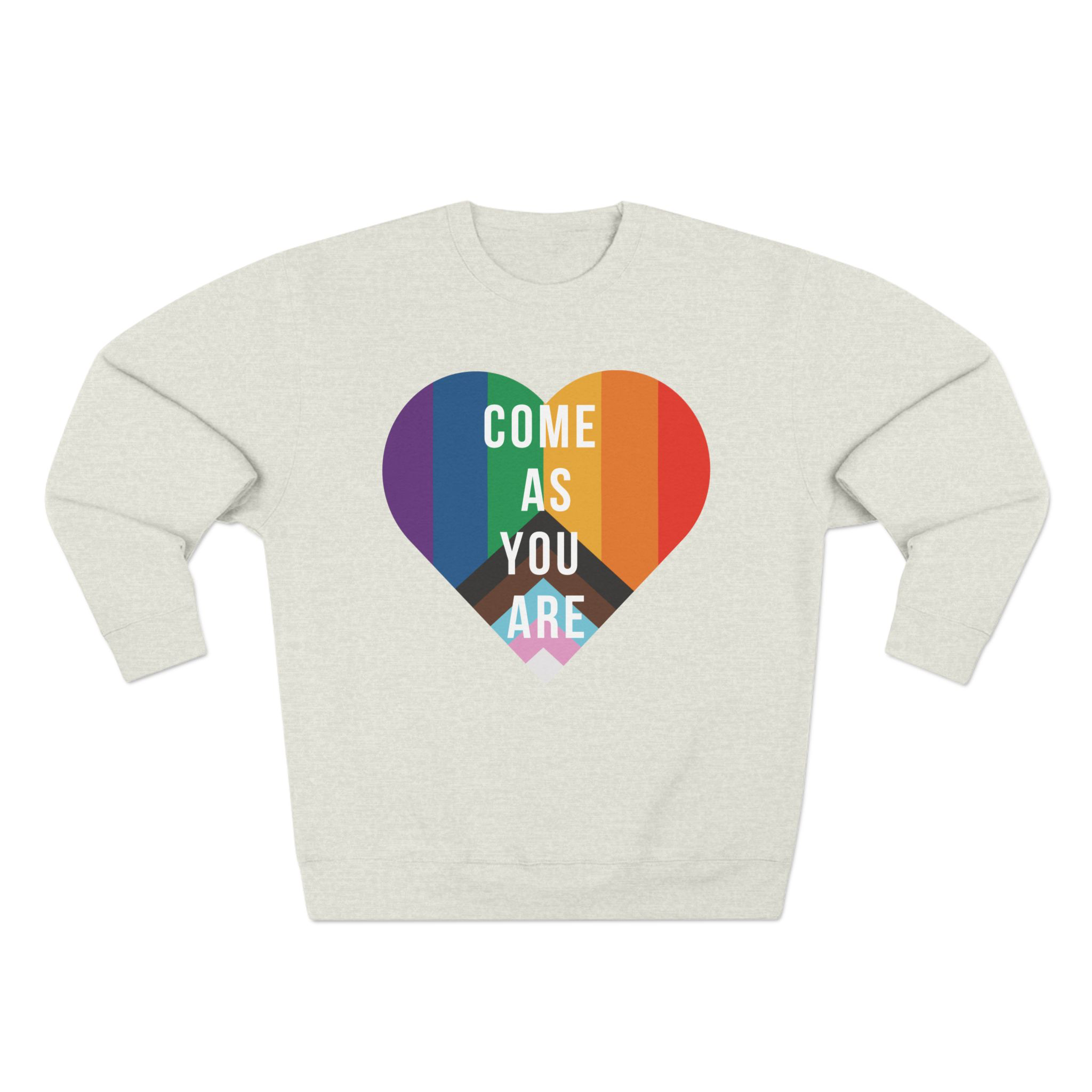 COME AS YOU ARE UNISEX CREWNECK SWEATSHIRT COME AS YOU ARE UNISEX CREWNECK SWEATSHIRT