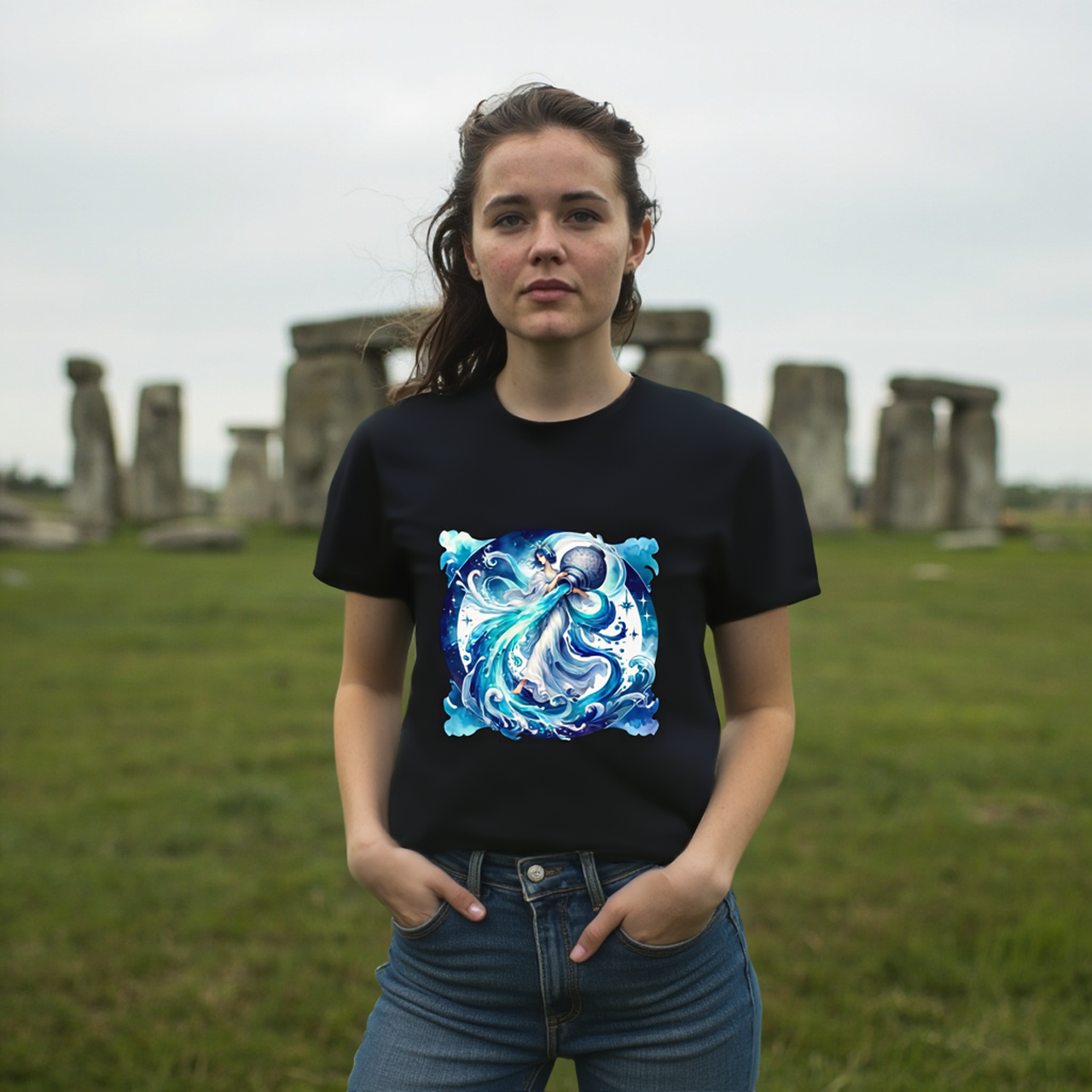 Virgo Zodiac Tee - Unisex Tee Shirt product thumbnail image