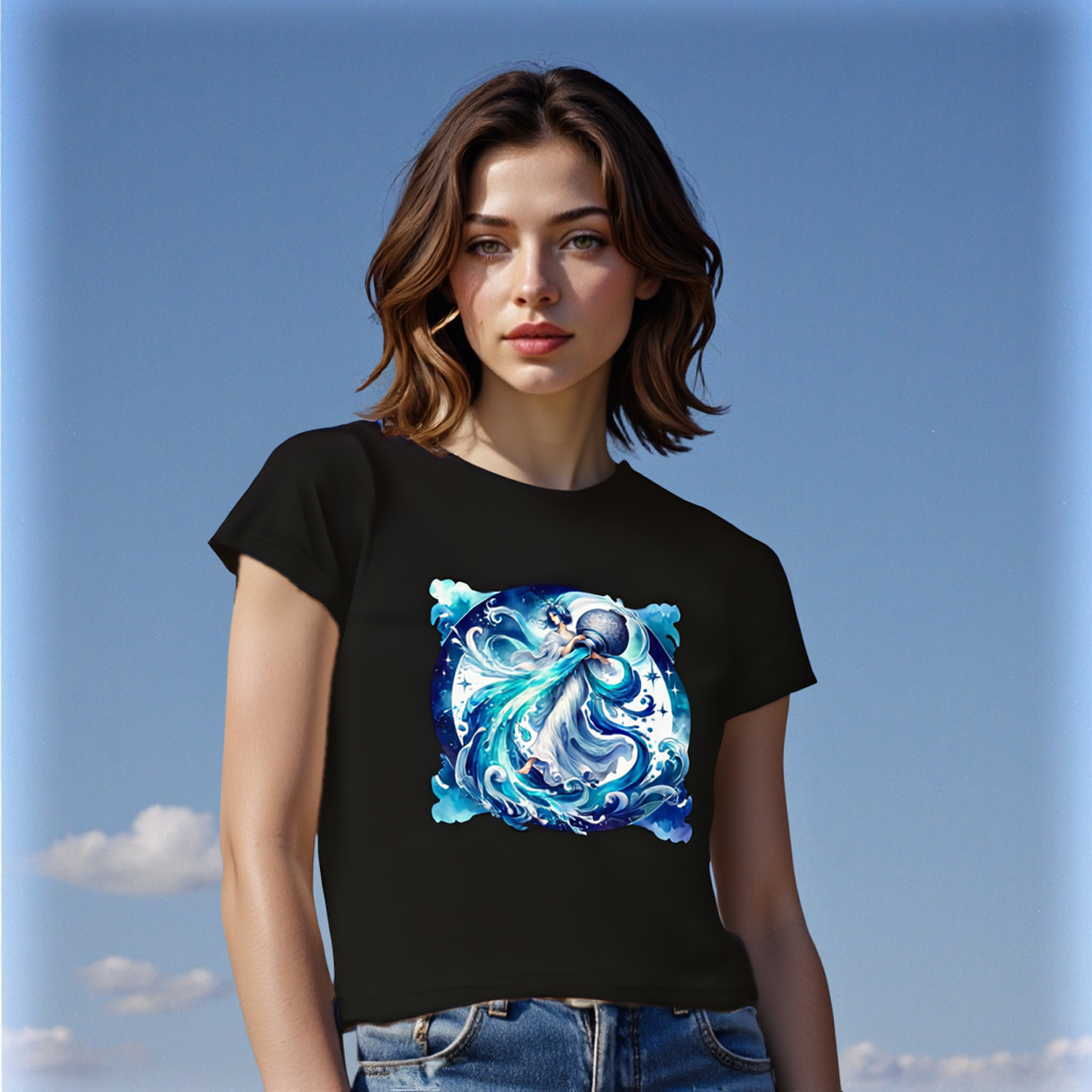 Virgo Zodiac Tee - Unisex Tee Shirt product thumbnail image