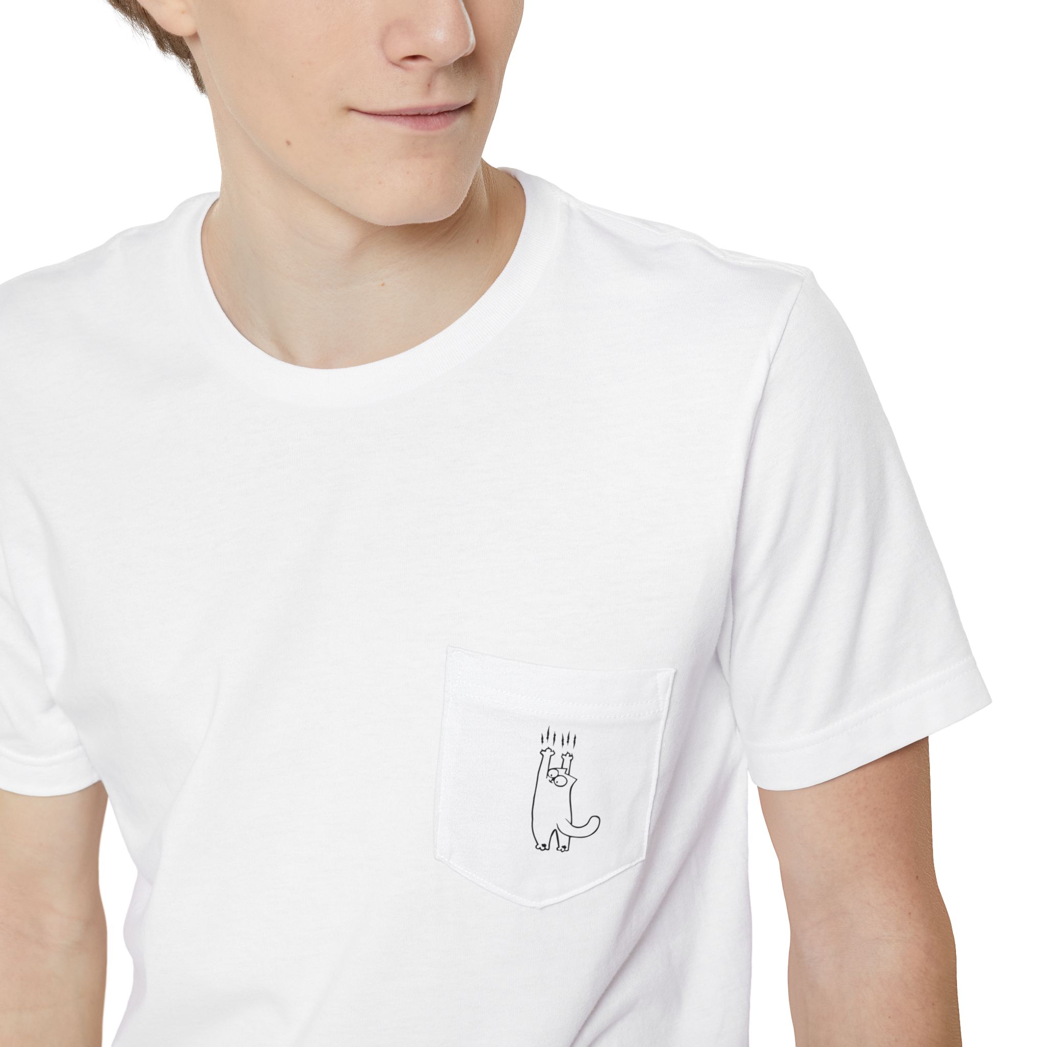 Personalized Pocket T-Shirt, Perfect for Everyday Wear, Gifts, and Special Occasions, Custom Design Available product thumbnail image Personalized Pocket T-Shirt, Perfect for Everyday Wear, Gifts, and Special Occasions, Custom Design Available product thumbnail image