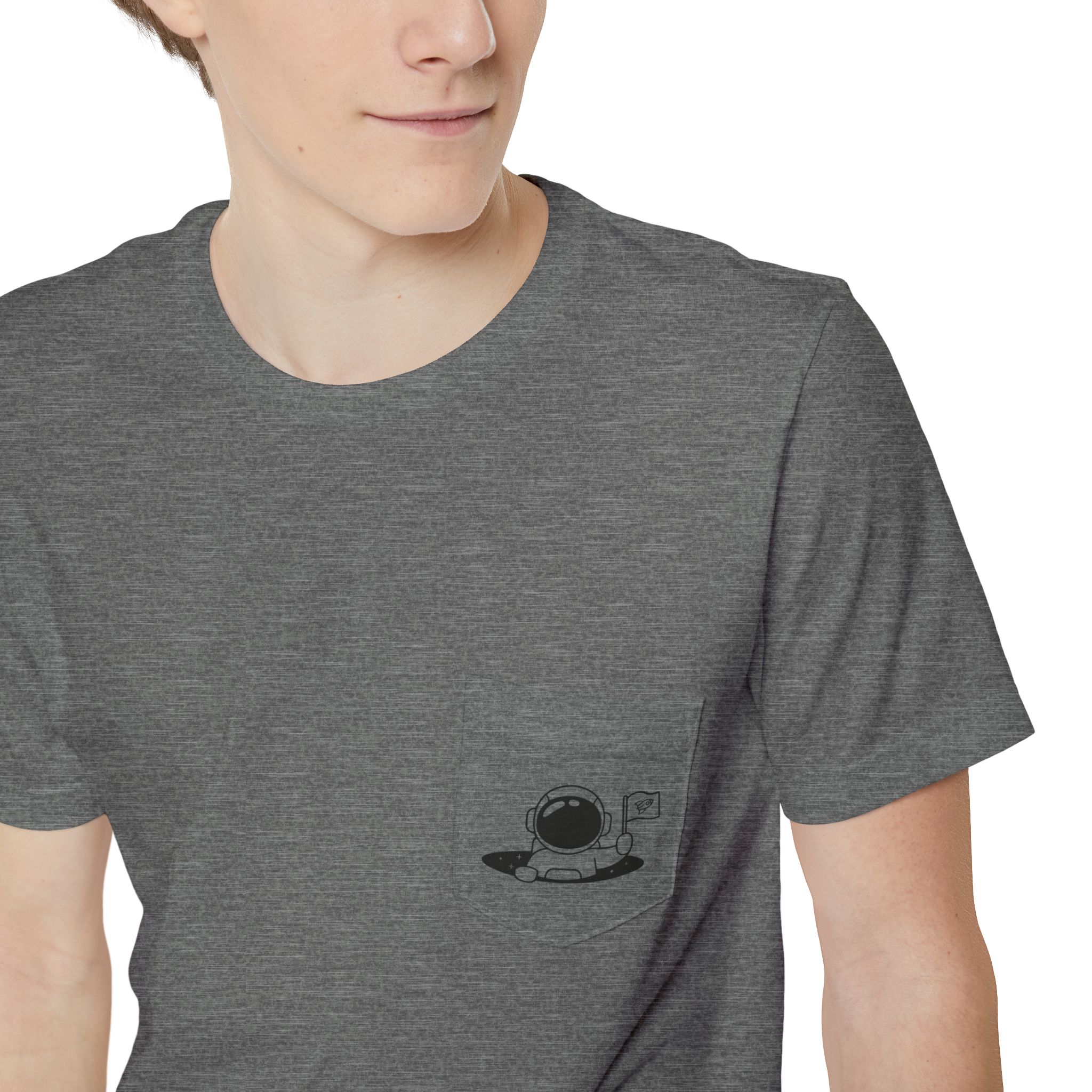 Personalized Pocket T-Shirt, Perfect for Everyday Wear, Gifts, and Special Occasions, Custom Design Available product thumbnail image Personalized Pocket T-Shirt, Perfect for Everyday Wear, Gifts, and Special Occasions, Custom Design Available product thumbnail image