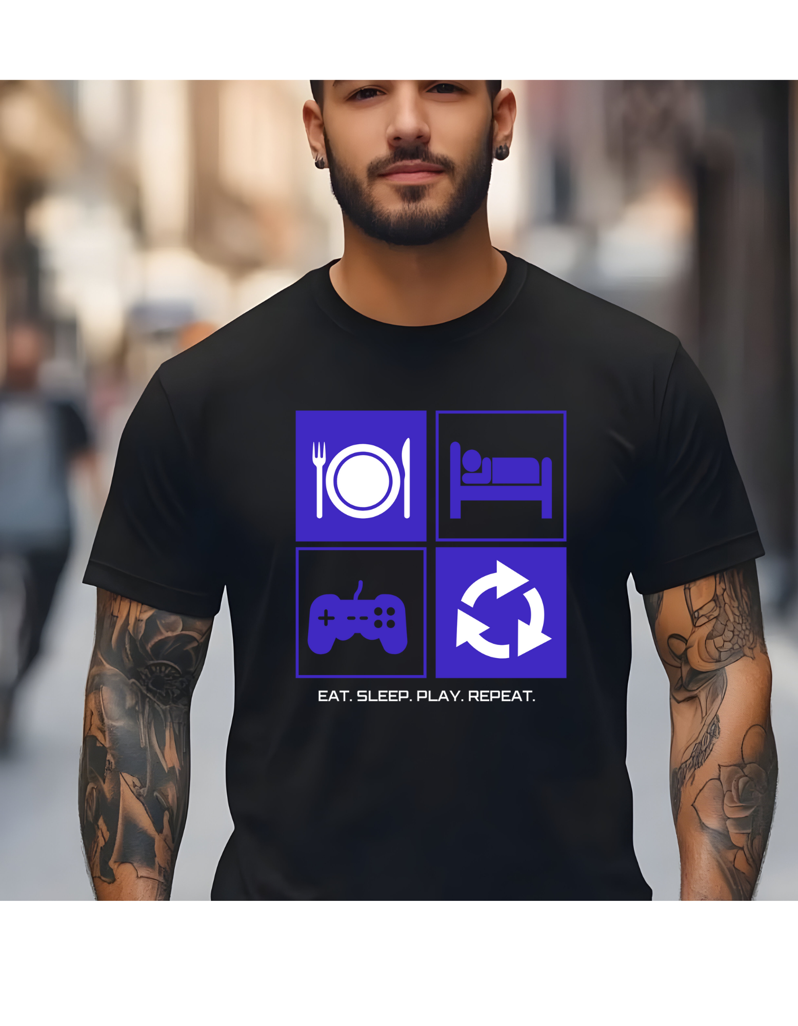 Fun Graphic Tee for Gamers, Casual Wear, Gift for Gamers, Lightweight Fashion Shirt, Ideal for Birthdays, Game Nights product thumbnail image Fun Graphic Tee for Gamers, Casual Wear, Gift for Gamers, Lightweight Fashion Shirt, Ideal for Birthdays, Game Nights product thumbnail image