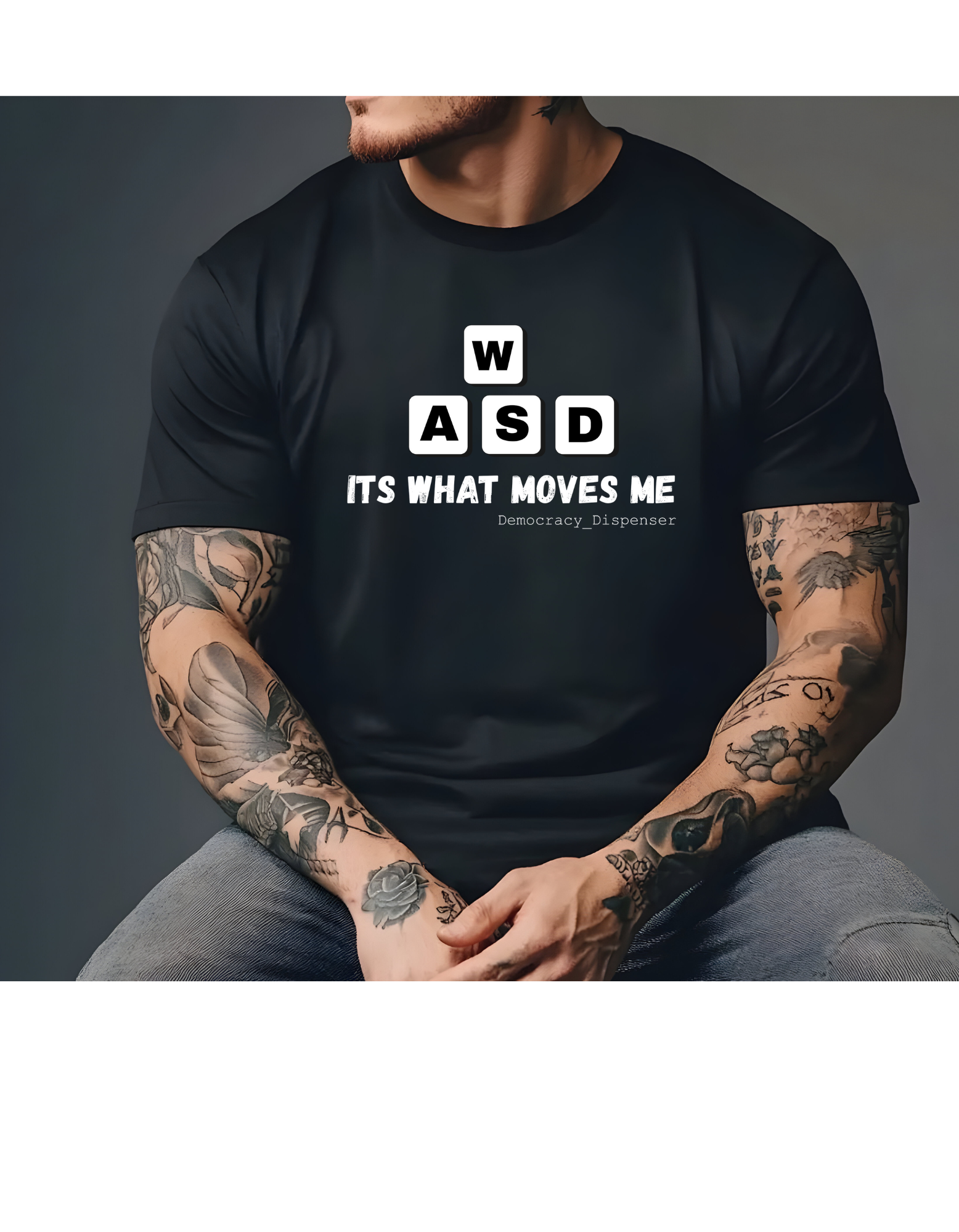 Men's Gaming Inspiration Tee - Perfect for Gamers, Casual Wear, Gaming Events, Birthdays, or Just for Fun! product thumbnail image Men's Gaming Inspiration Tee - Perfect for Gamers, Casual Wear, Gaming Events, Birthdays, or Just for Fun! product thumbnail image