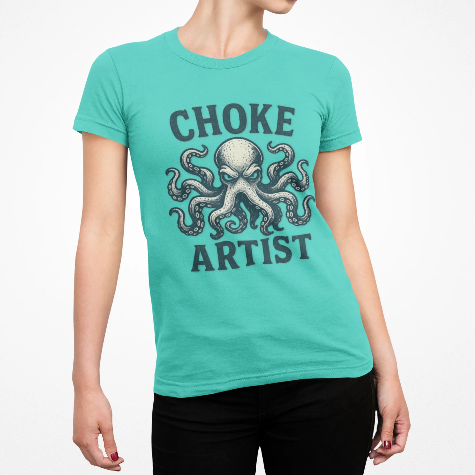 Choke Artist Octopus BJJ Women's T-Shirt