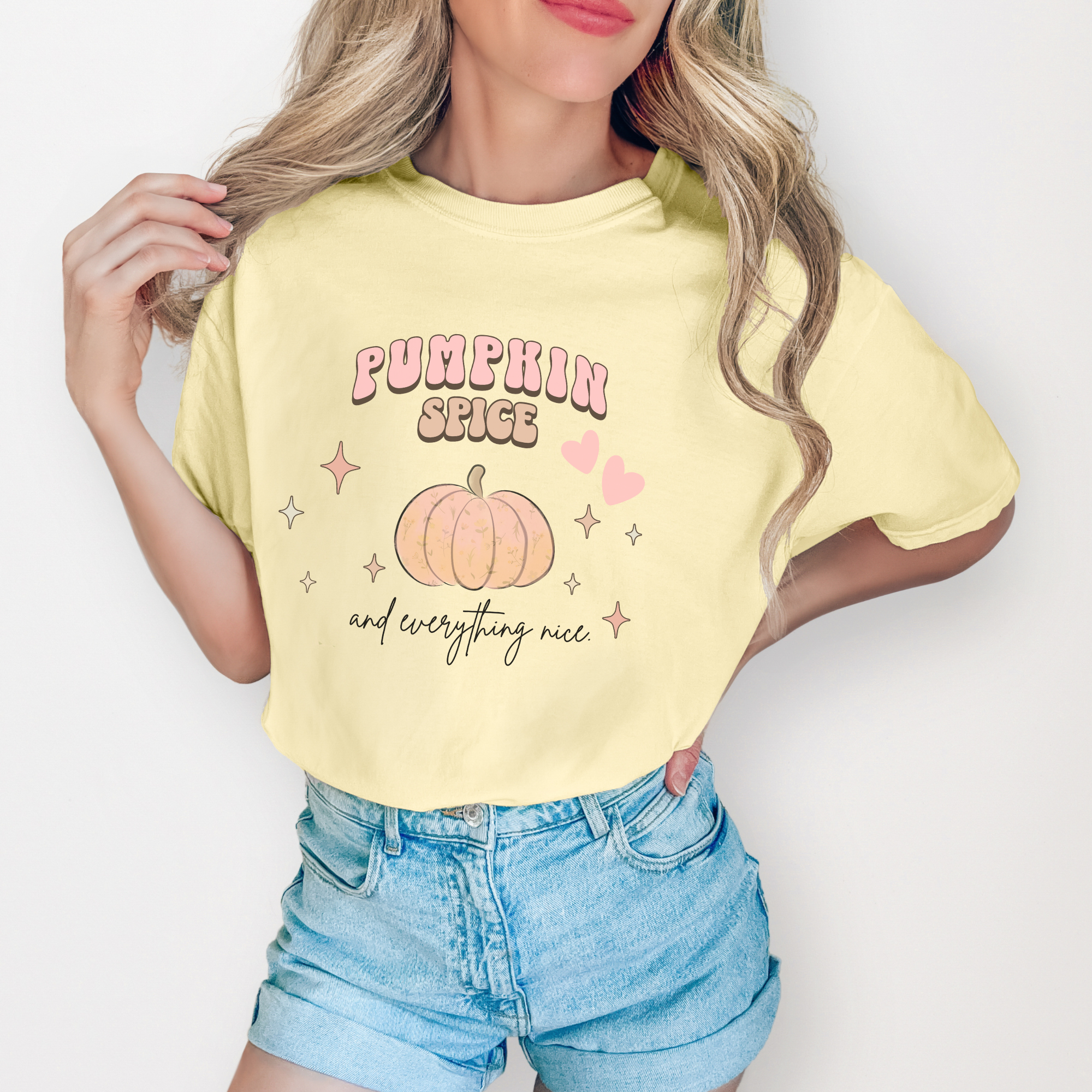 Pumpkin Spice T-shirt - Fall Fashion, Cozy Style, Casual Wear, Gift for Friends, Autumn Outfit Pumpkin Spice T-shirt - Fall Fashion, Cozy Style, Casual Wear, Gift for Friends, Autumn Outfit