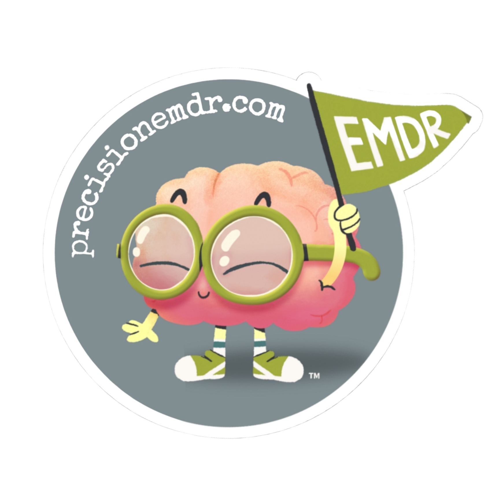 PEAbody Hooray for EMDR Vinyl Sticker (Eyes Closed) product thumbnail image PEAbody Hooray for EMDR Vinyl Sticker (Eyes Closed) product thumbnail image