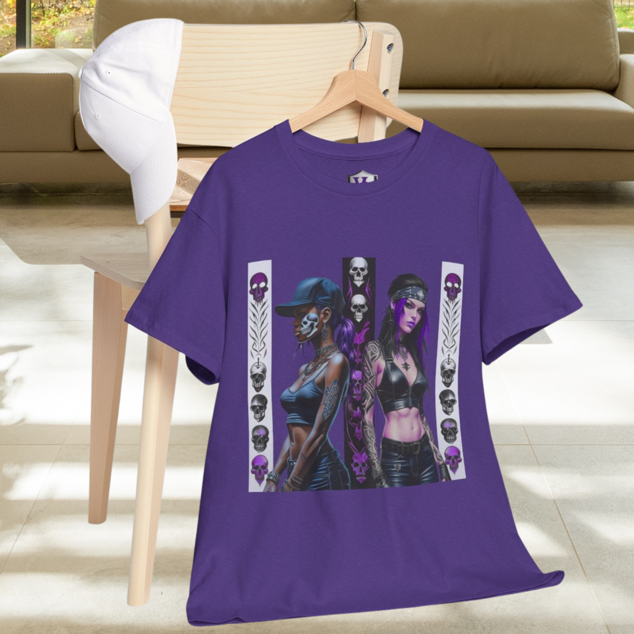 Edgy Graphic Tee for Alternative Style | Unisex Cotton T-Shirt, Casual Wear, Trendy Fashion, Gift for Her/Him, Festival Apparel product thumbnail image Edgy Graphic Tee for Alternative Style | Unisex Cotton T-Shirt, Casual Wear, Trendy Fashion, Gift for Her/Him, Festival Apparel product thumbnail image