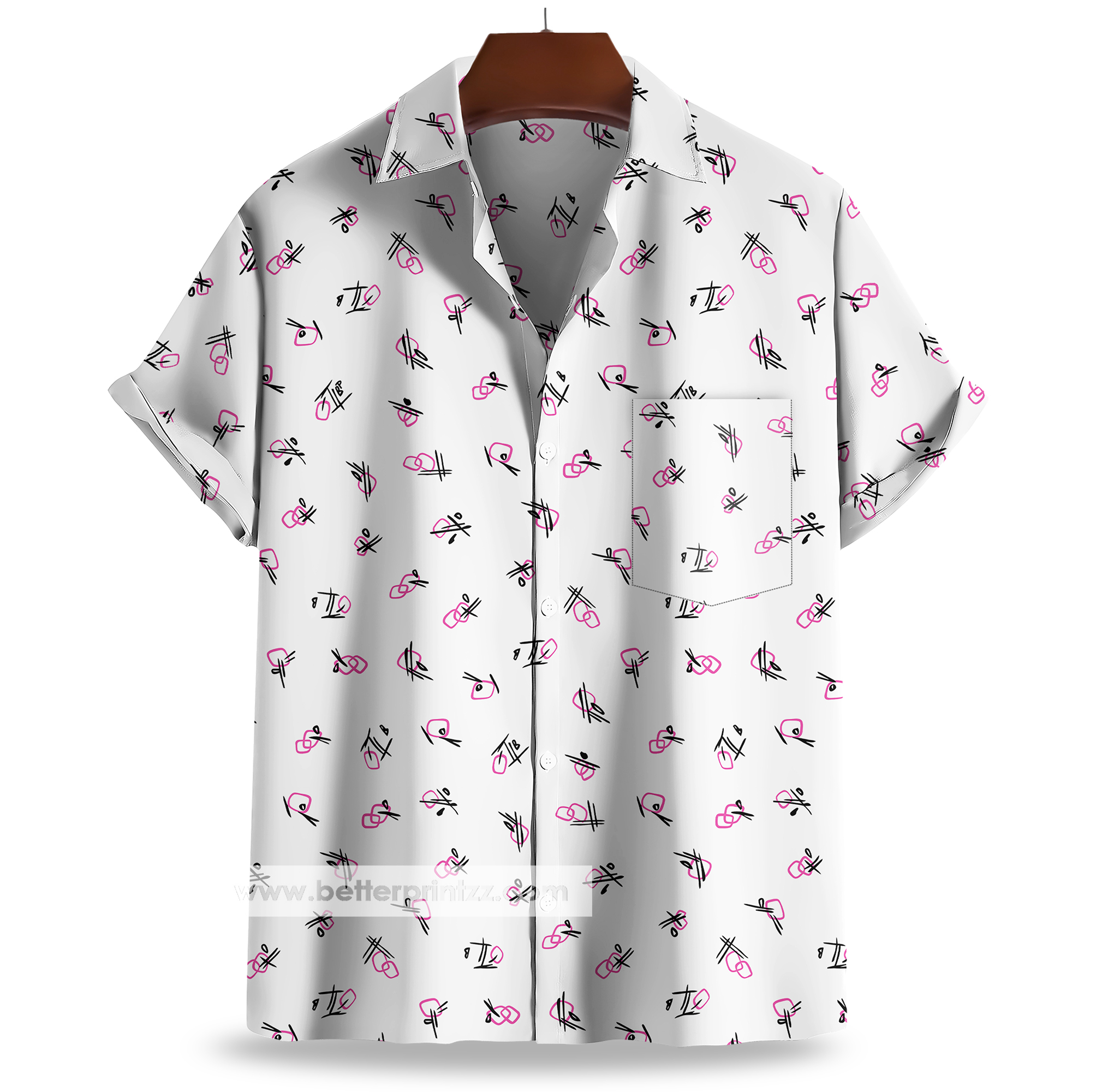 Ace Ventura Costume Shirt, Ace Ventura Hawaiian Shirt for Tutu Costume, Jim Carrey Cosplay Shirt, Pet Detective Halloween Costume product thumbnail image