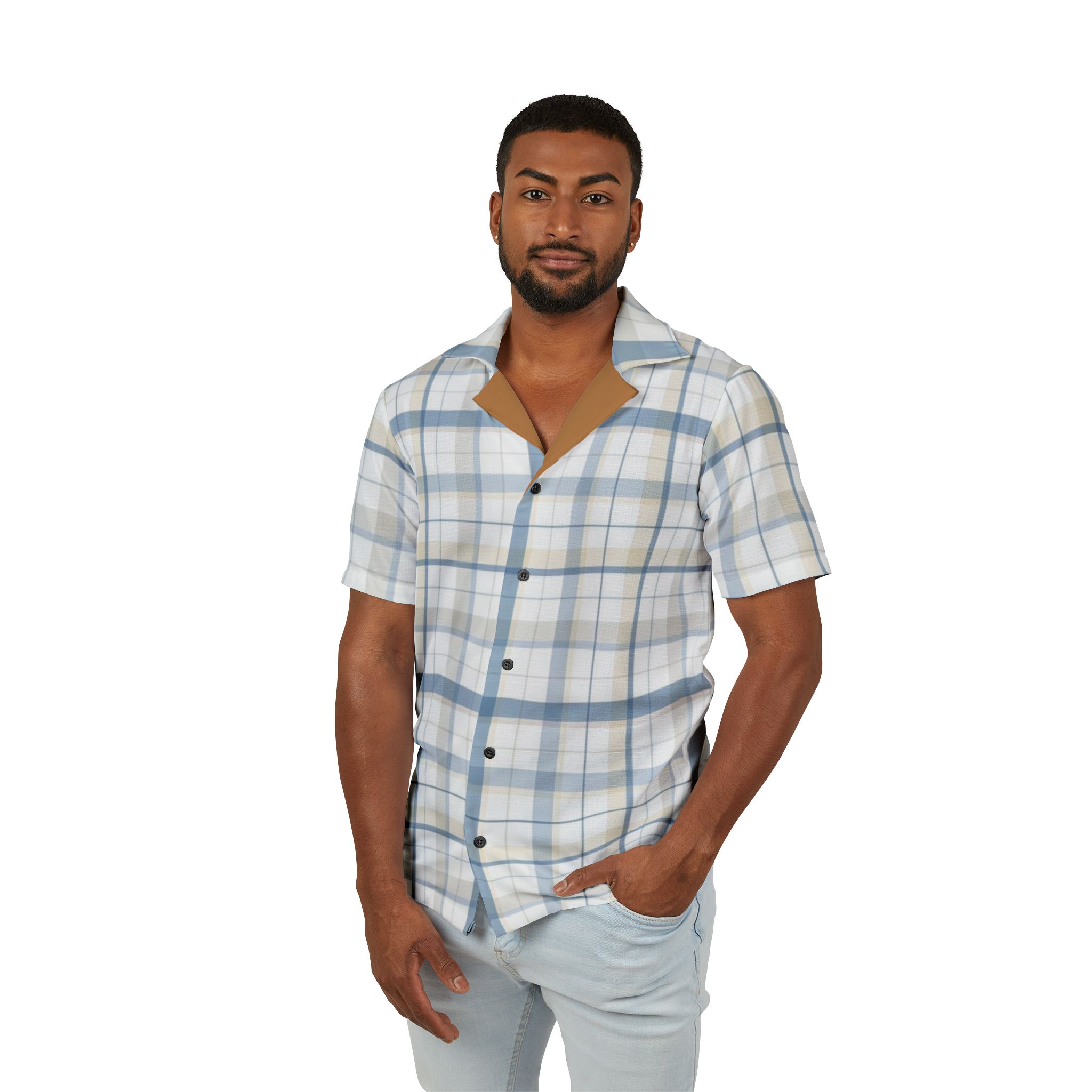 Personalized Men's Hawaiian Camp Shirt Pattern, Beach Shirt, Men's Summer Apparel, Vacation Outfit, Casual Pattern Shirt, Gift for Him product thumbnail image Personalized Men's Hawaiian Camp Shirt Pattern, Beach Shirt, Men's Summer Apparel, Vacation Outfit, Casual Pattern Shirt, Gift for Him product thumbnail image