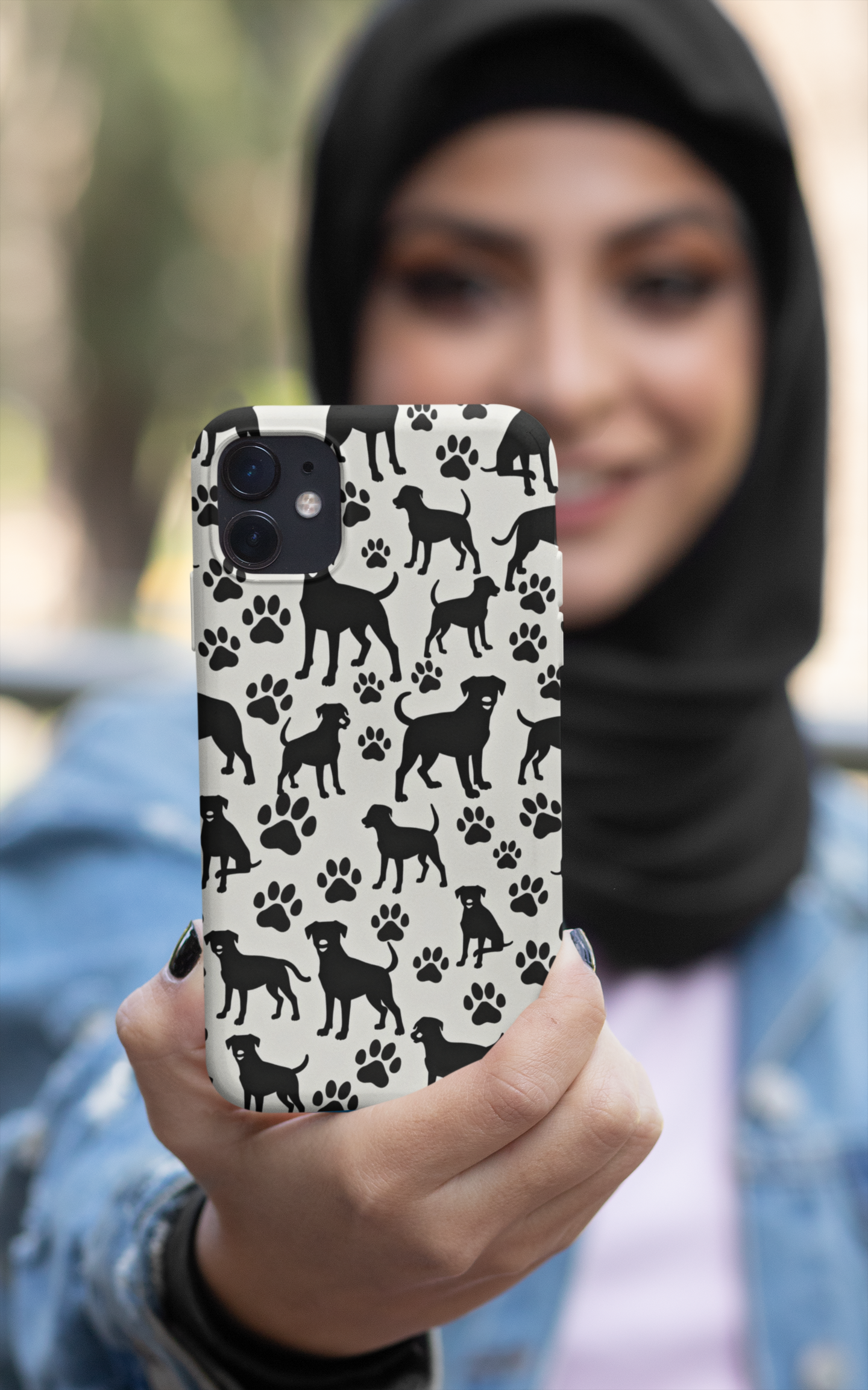 Dog Lover iPhone Case, iPhone Tough Cases, Pet-Themed Gift, Animal Lover Accessory, Unique Phone Cover, Dog Print Design product thumbnail image Dog Lover iPhone Case, iPhone Tough Cases, Pet-Themed Gift, Animal Lover Accessory, Unique Phone Cover, Dog Print Design product thumbnail image