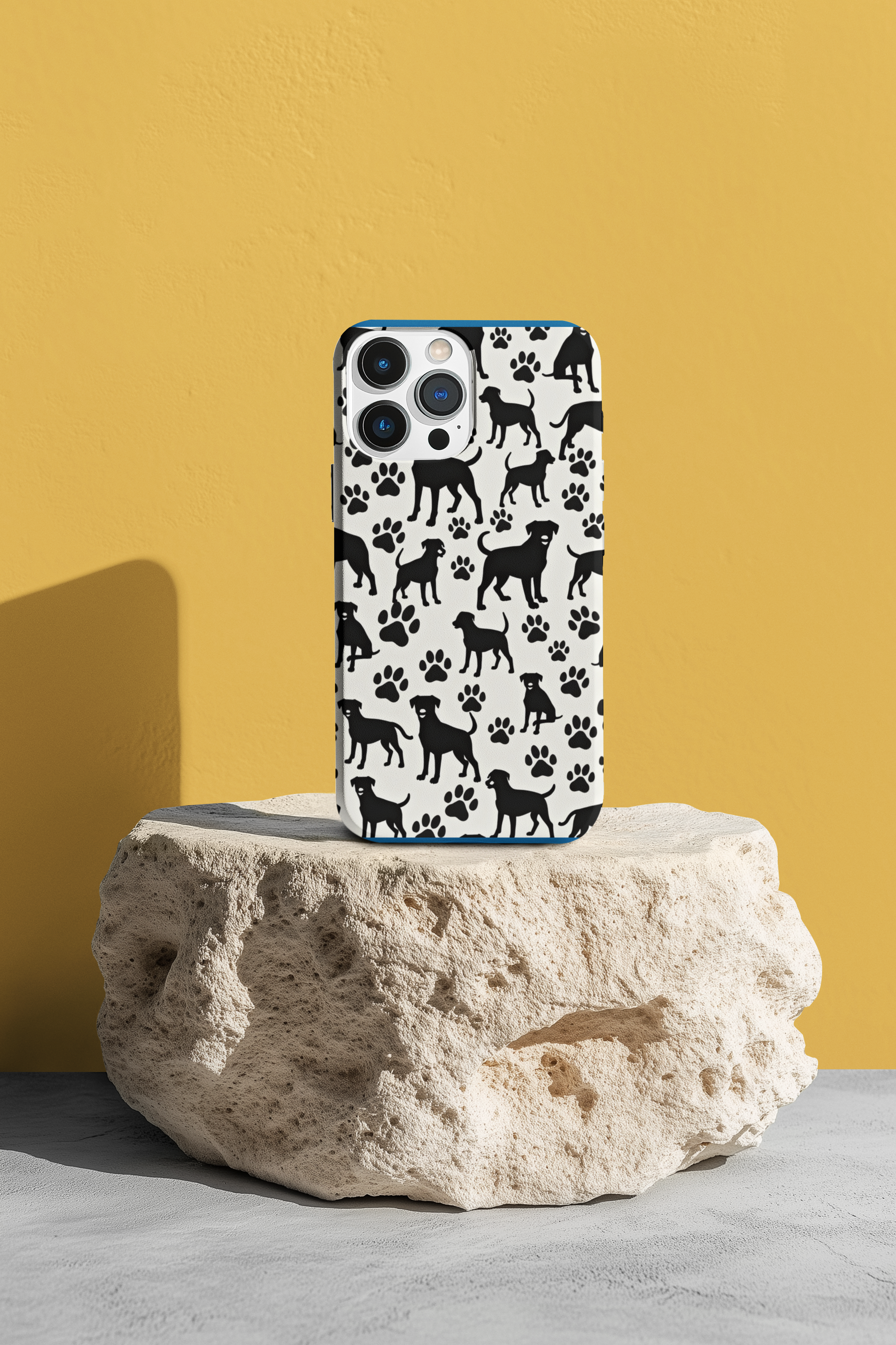 Dog Lover iPhone Case, iPhone Tough Cases, Pet-Themed Gift, Animal Lover Accessory, Unique Phone Cover, Dog Print Design product thumbnail image