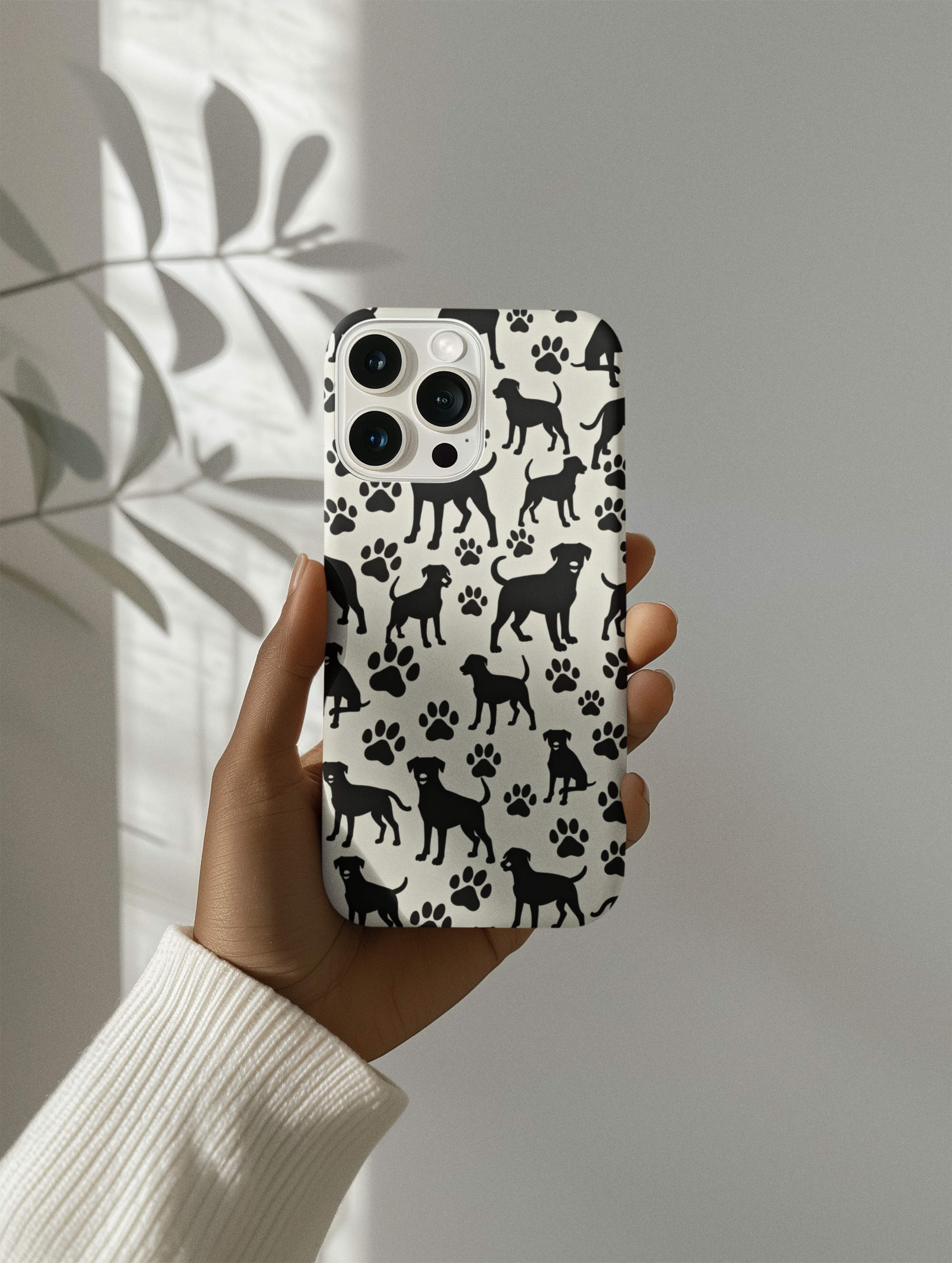 Dog Lover iPhone Case, iPhone Tough Cases, Pet-Themed Gift, Animal Lover Accessory, Unique Phone Cover, Dog Print Design