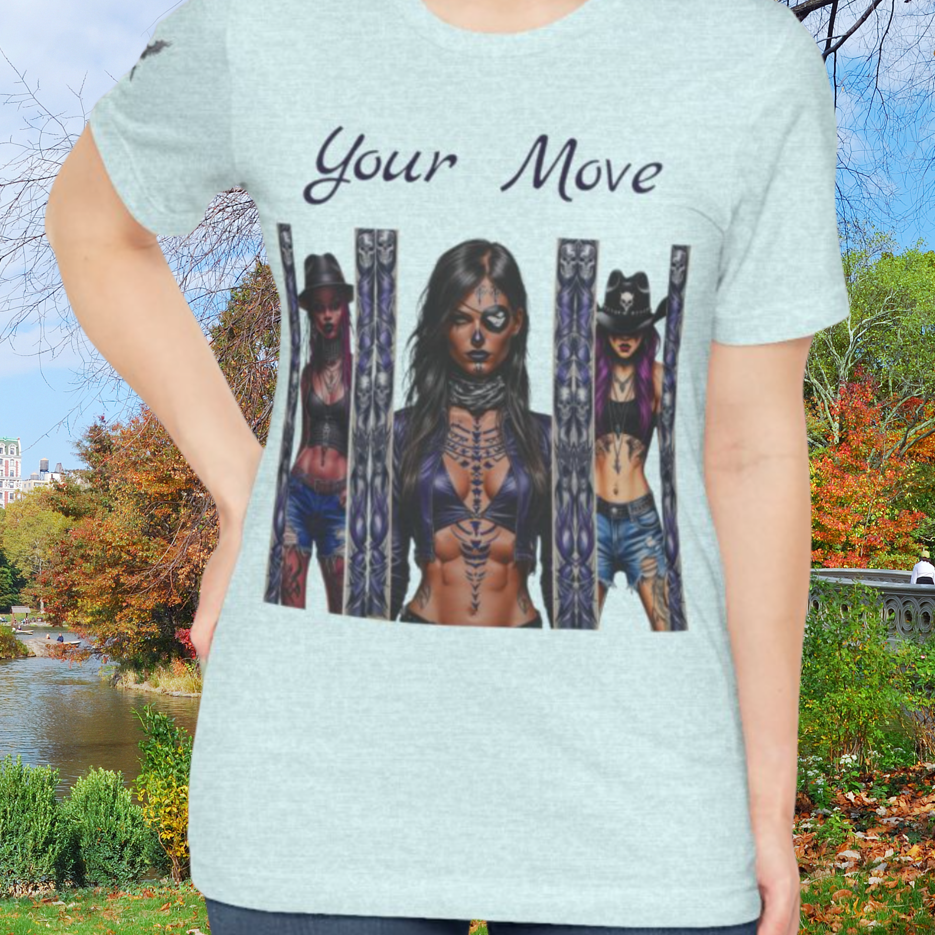 Bold Graphic Tee - Your Move, Casual T-Shirt, Streetwear Fashion, Unique Gift, Summer Style product thumbnail image Bold Graphic Tee - Your Move, Casual T-Shirt, Streetwear Fashion, Unique Gift, Summer Style product thumbnail image