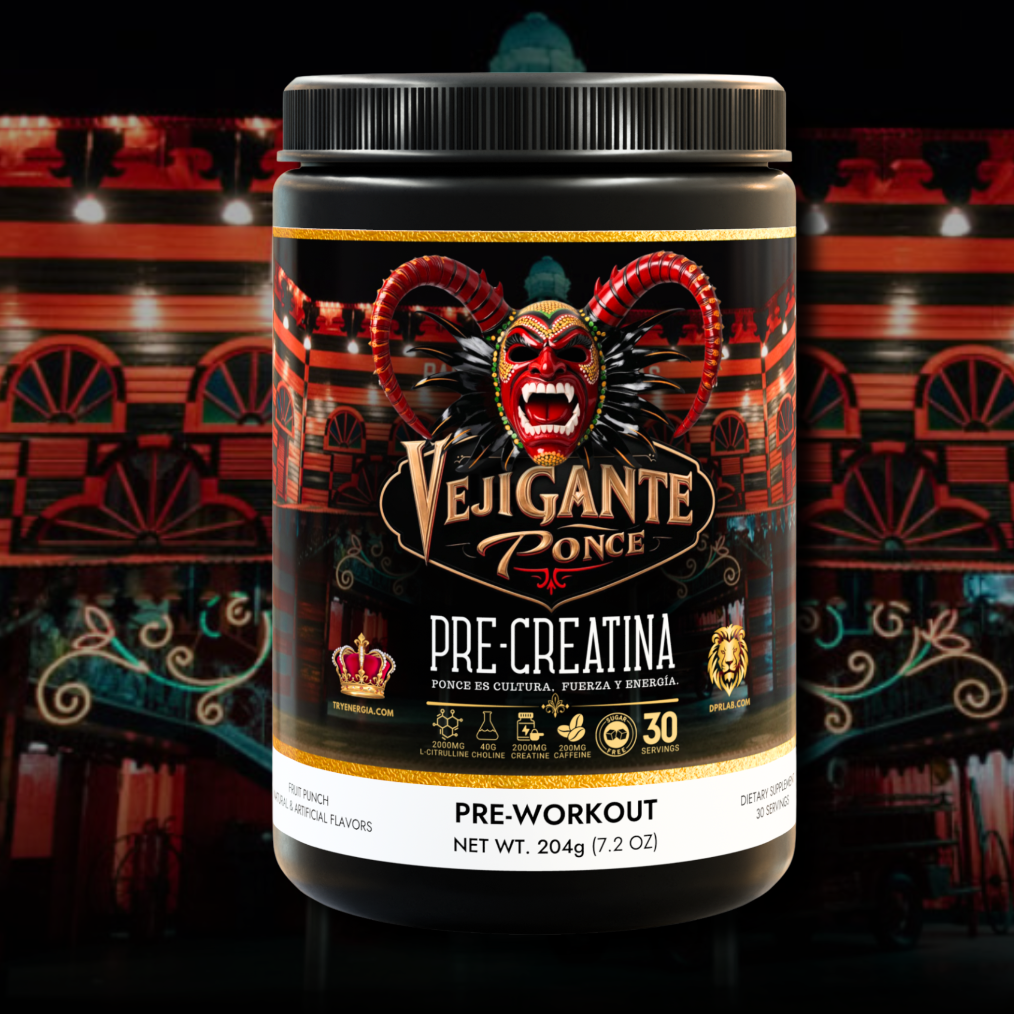 Pre + Creatine: Fruit Punch product thumbnail image Pre + Creatine: Fruit Punch product thumbnail image