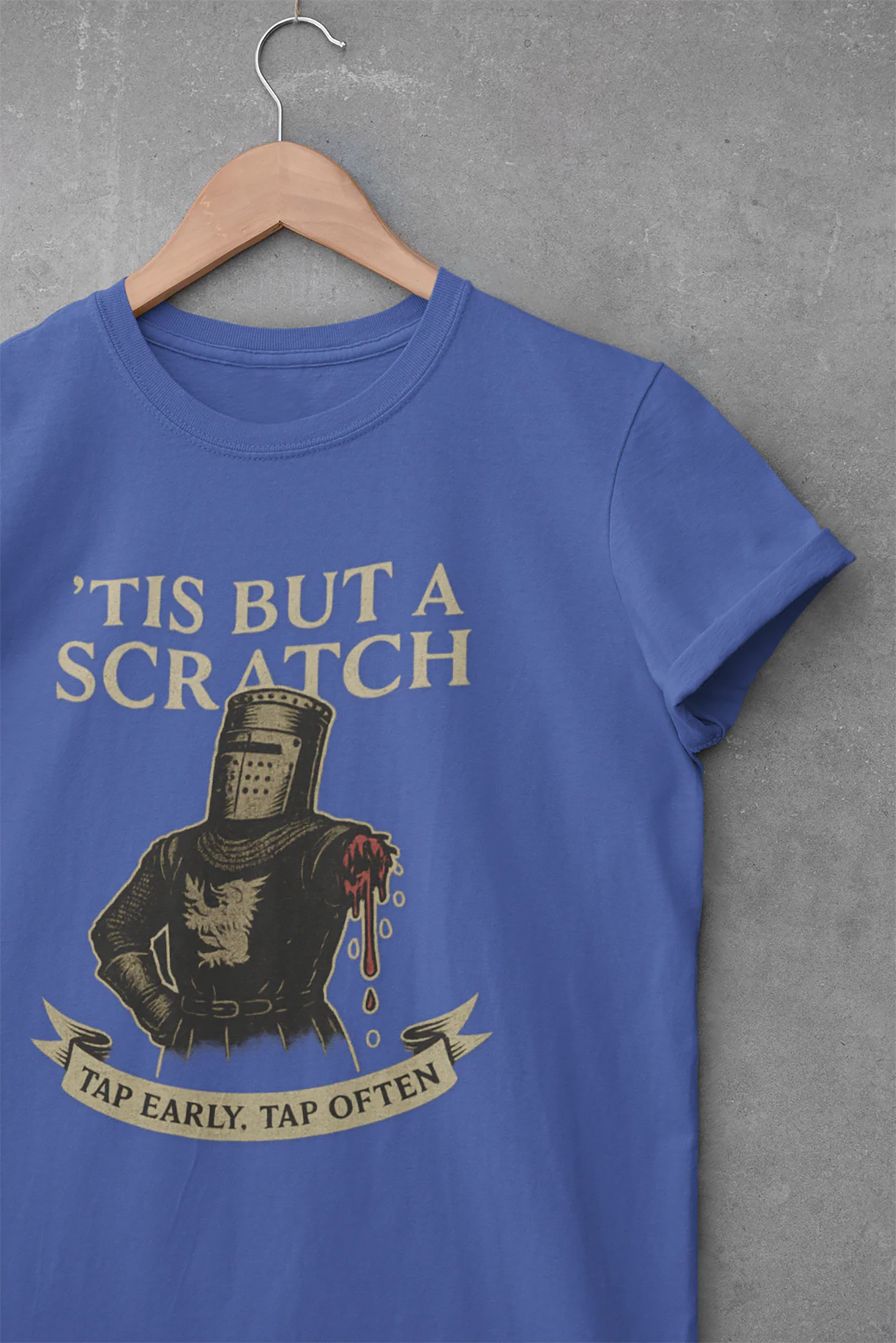 'Tis But a Scratch Black Knight BJJ Women's T-Shirt product thumbnail image 'Tis But a Scratch Black Knight BJJ Women's T-Shirt product thumbnail image