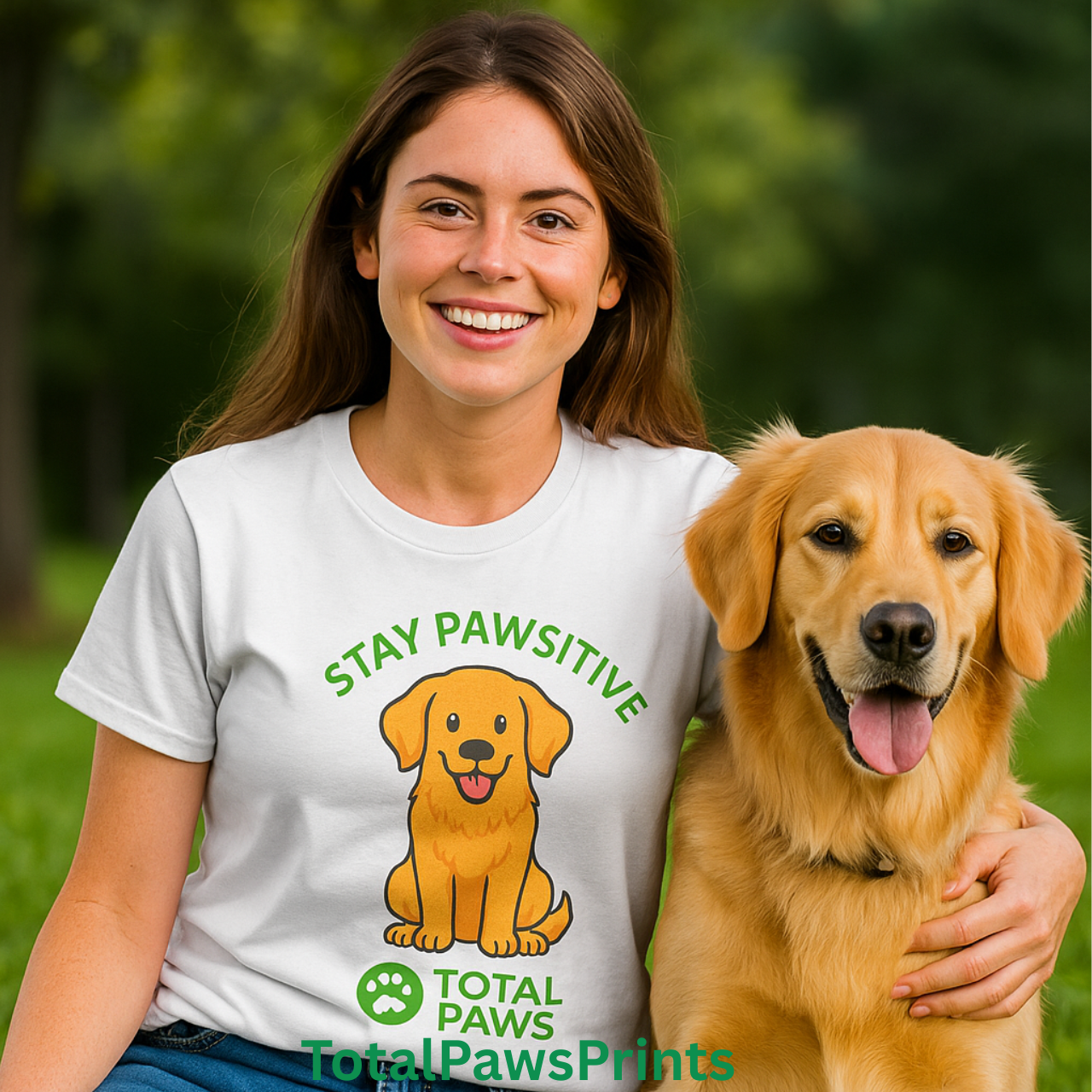 ๐พ Stay Pawsitive โ Golden Retriever Edition T-Shirt | Gildan 64000 Unisex Softstyle Tee product thumbnail image ๐พ Stay Pawsitive โ Golden Retriever Edition T-Shirt | Gildan 64000 Unisex Softstyle Tee product thumbnail image