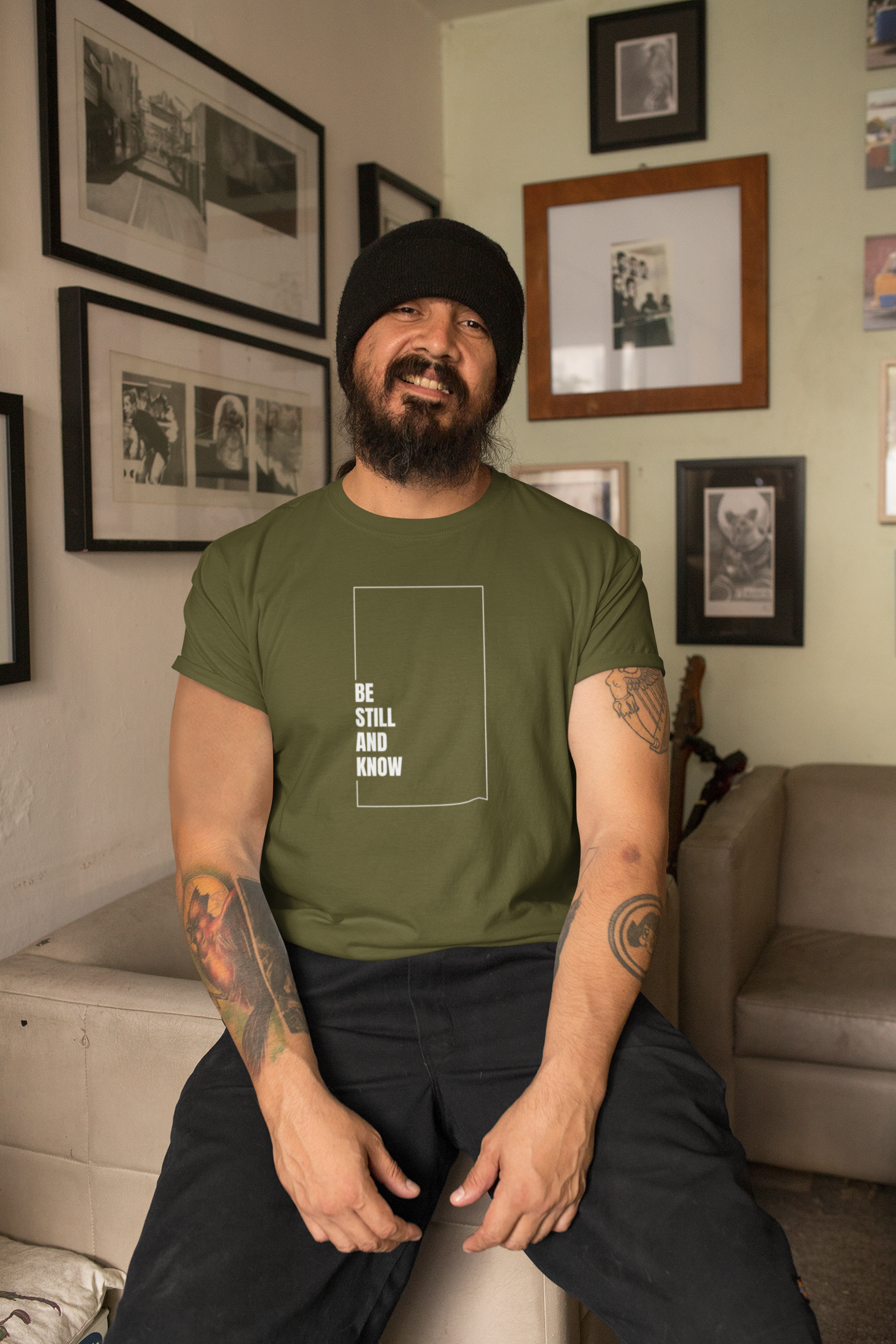 Be Still and Know Casual Tee product thumbnail image Be Still and Know Casual Tee product thumbnail image