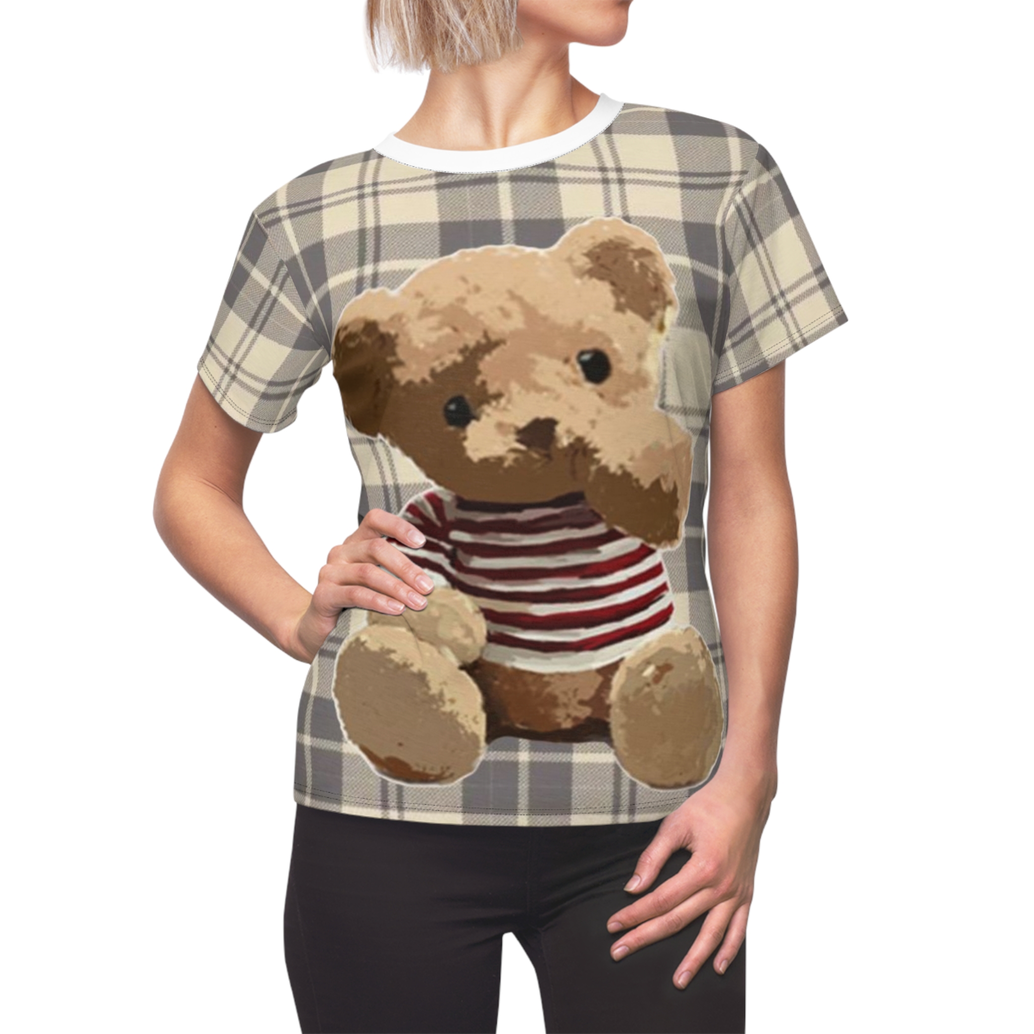 Personalized Women's All Pattern Tee, Unique Custom T-Shirt, Graphic Top, Everyday Wear, Casual, Birthday Gift for Her product thumbnail image Personalized Women's All Pattern Tee, Unique Custom T-Shirt, Graphic Top, Everyday Wear, Casual, Birthday Gift for Her product thumbnail image