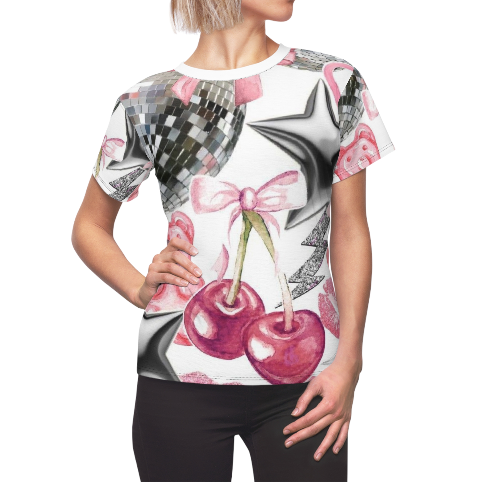 Personalized Women's All Pattern Tee, Unique Custom T-Shirt, Graphic Top, Everyday Wear, Casual, Birthday Gift for Her product thumbnail image Personalized Women's All Pattern Tee, Unique Custom T-Shirt, Graphic Top, Everyday Wear, Casual, Birthday Gift for Her product thumbnail image